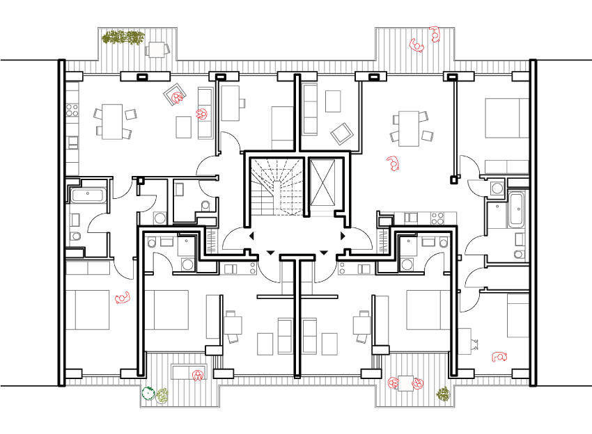 Ausbauhaus S Dkreuz Berlin Praeger Richter Architekten