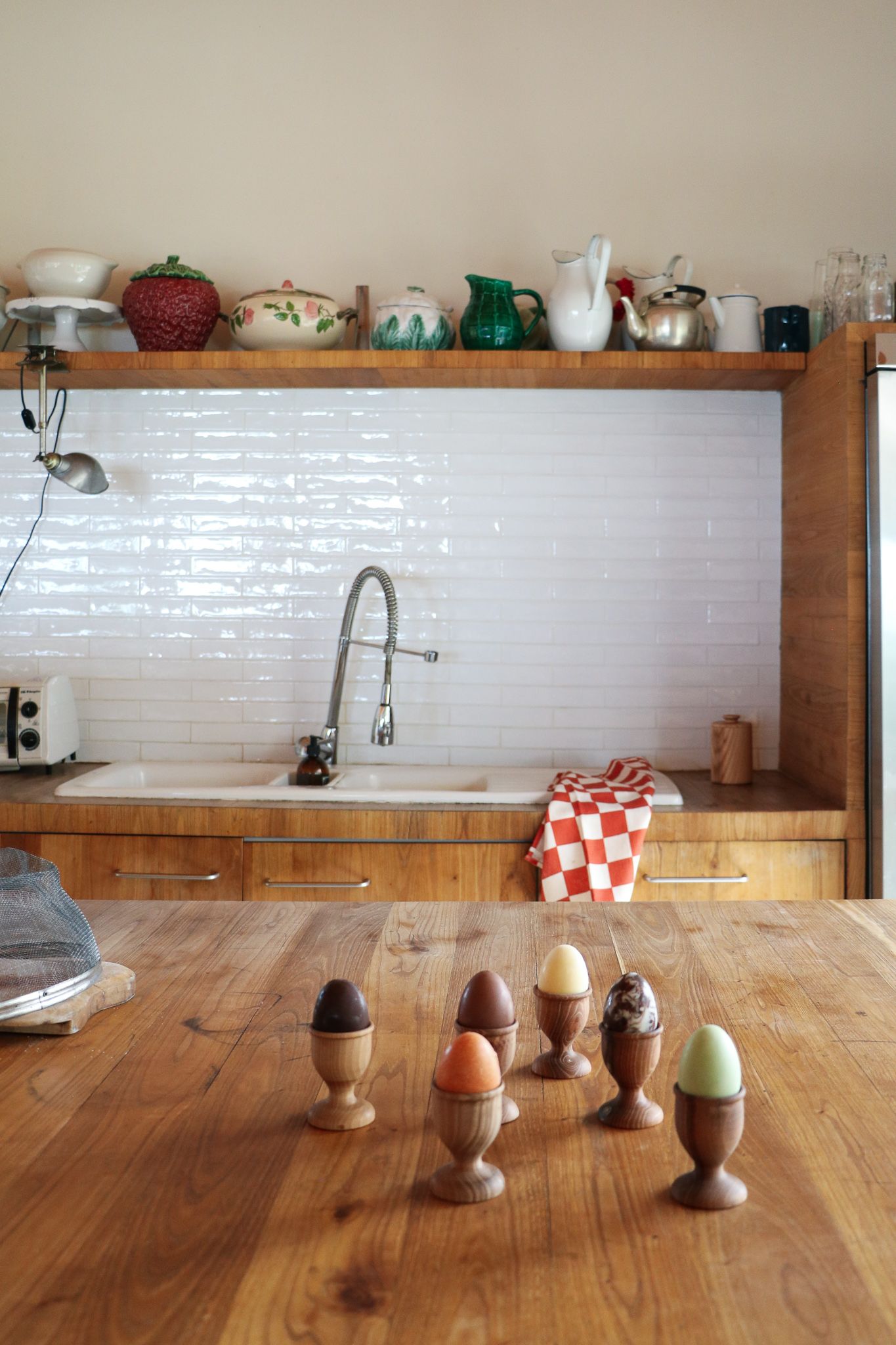 Pair Of Walnut Egg Cups Notes On Toast