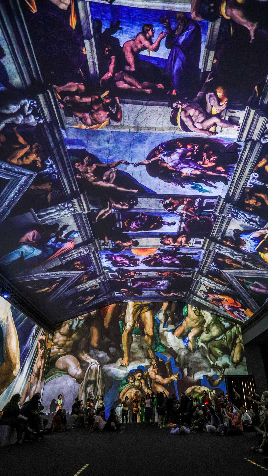 Exposição Michelangelo O Mestre da Capela Sistina ON Projeções