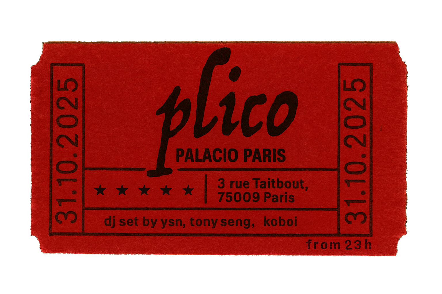 La Notte — event artwork