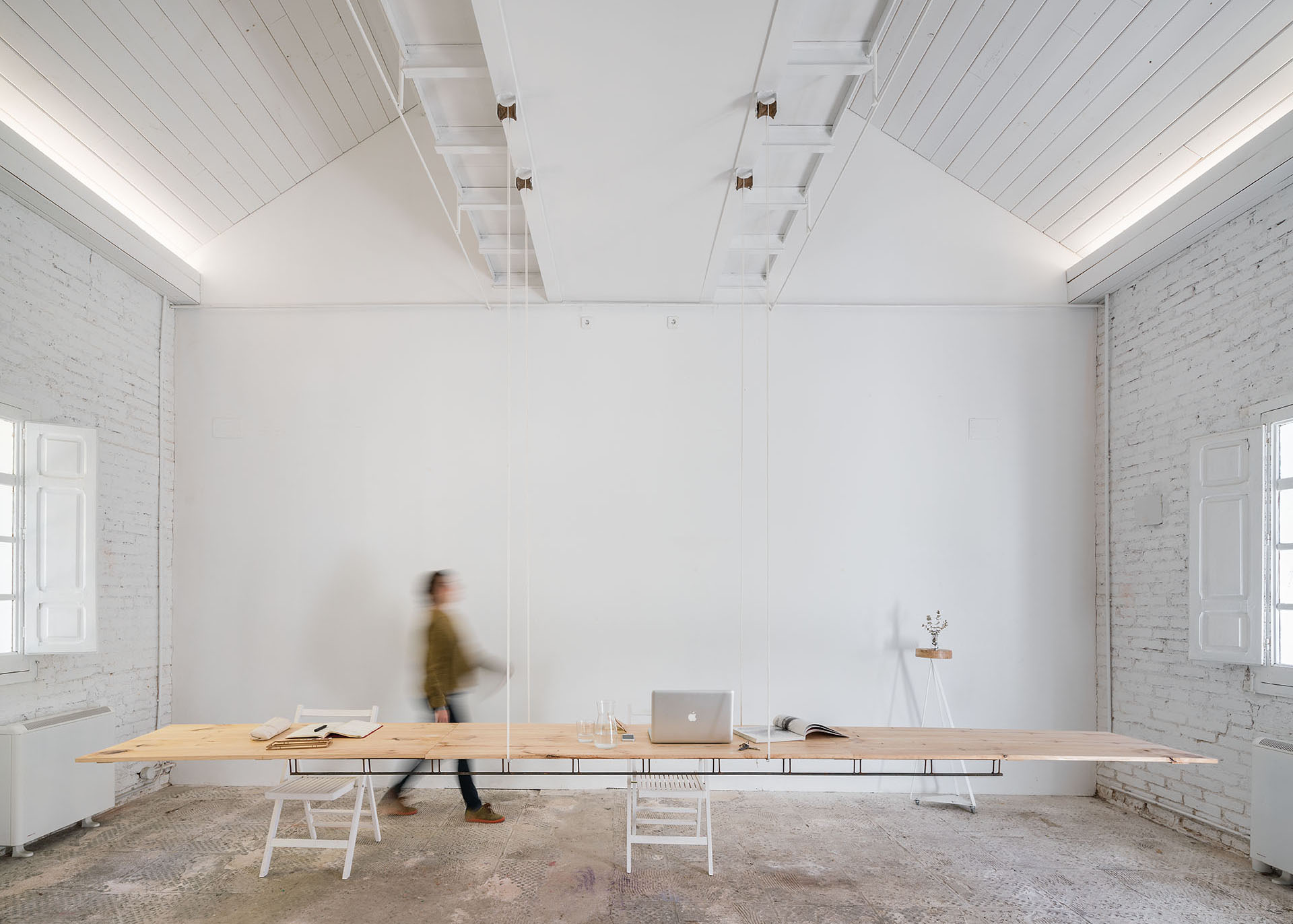 BARBECHO, C. ACEBO 6, artist residence & gallery space, by Pía Mendaro