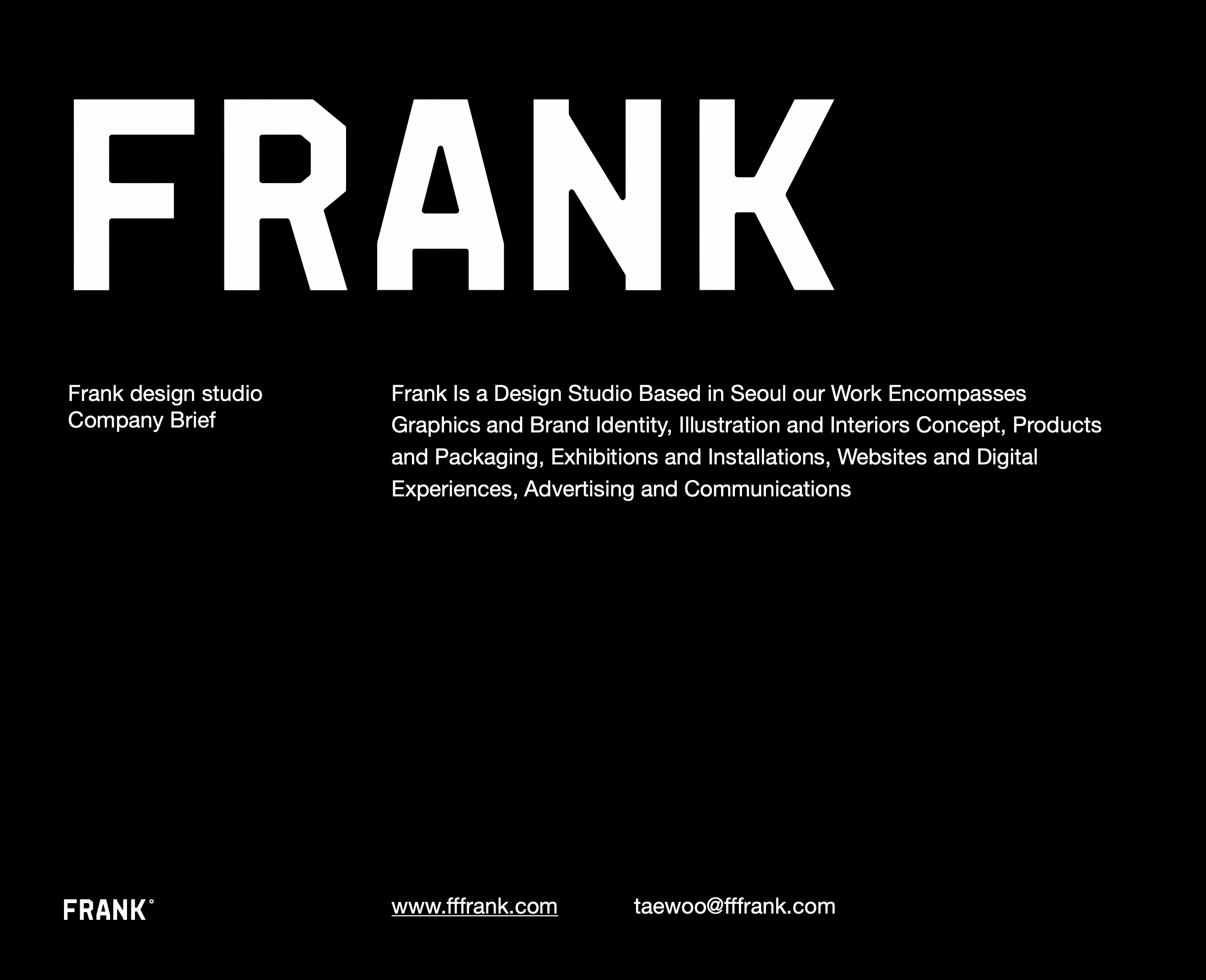 FRANK DESIGN STUDIO