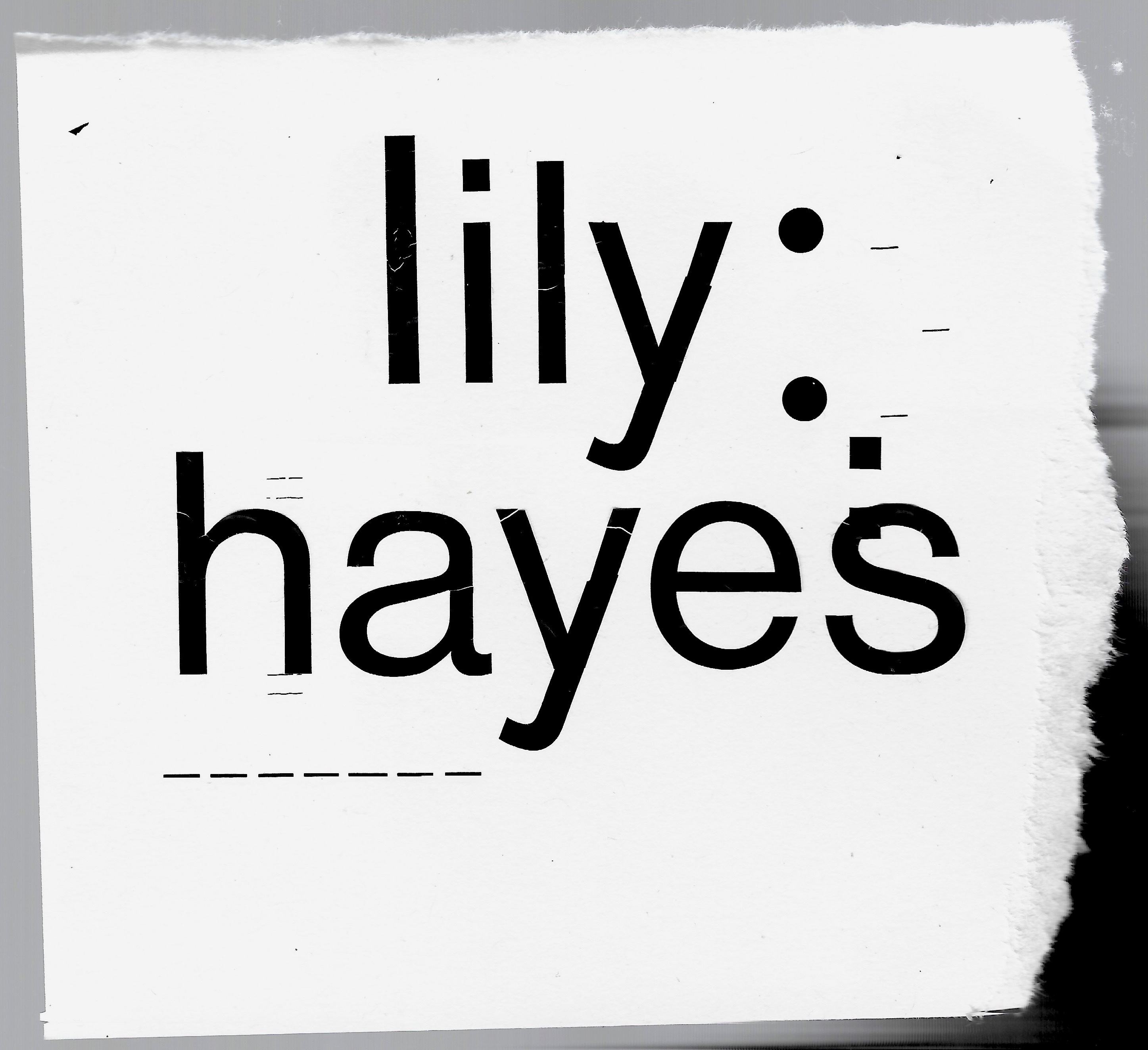 Lily Hayes