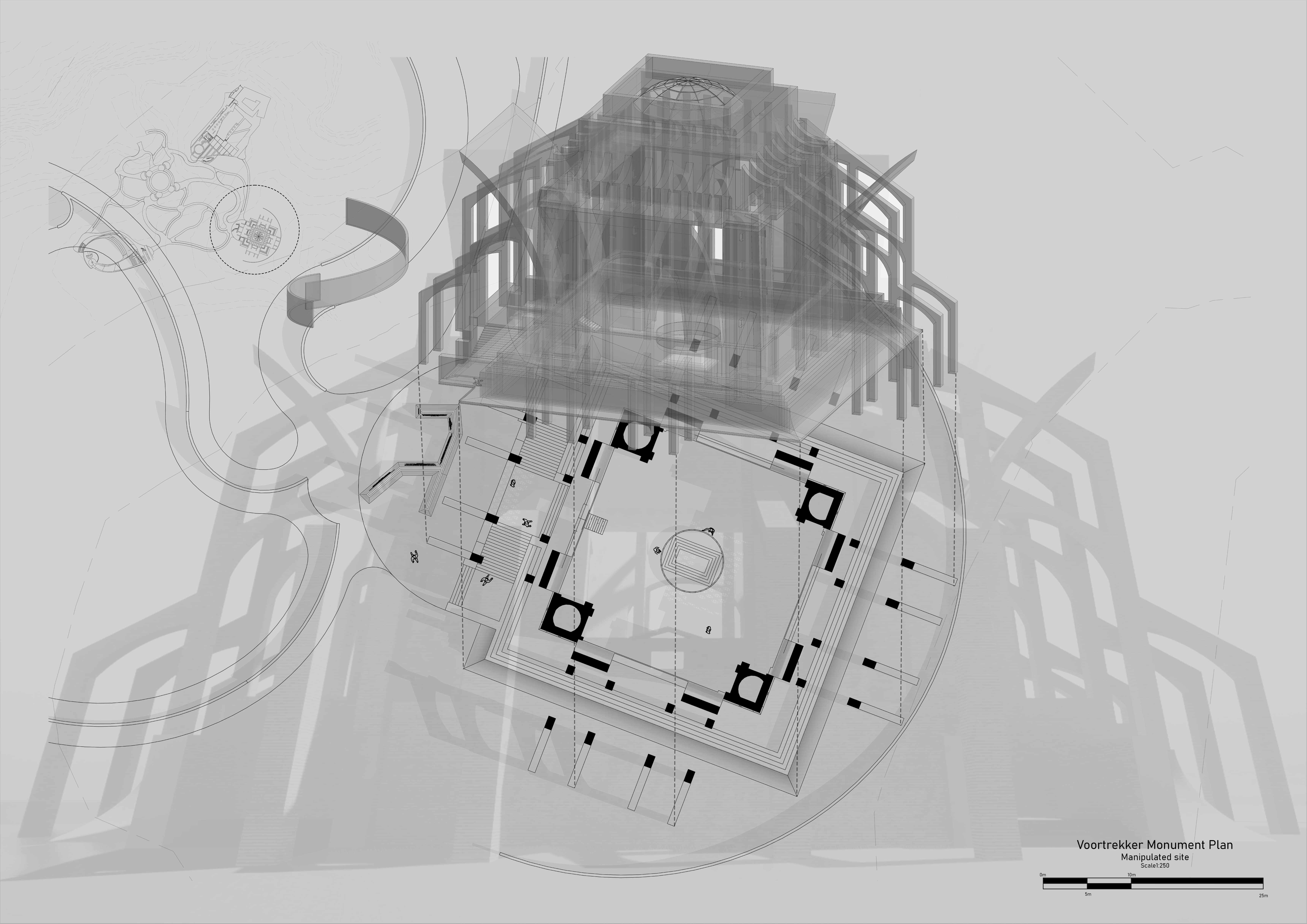 Voortrekker Monument Manipulated. Jones, D. Unit 15X. 2022