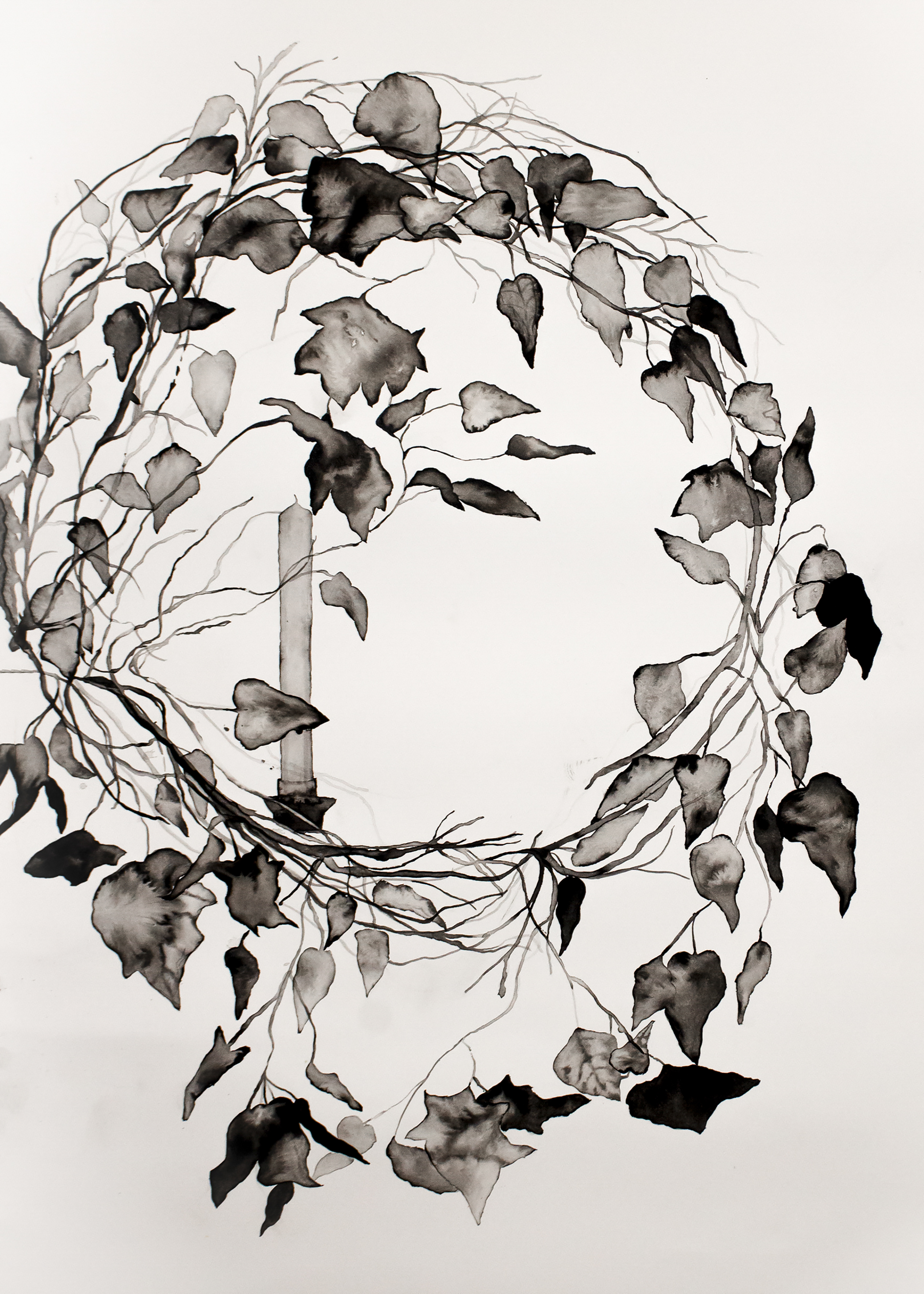 Untitled, 2020, Ink on Arches paper, 110x80 cm