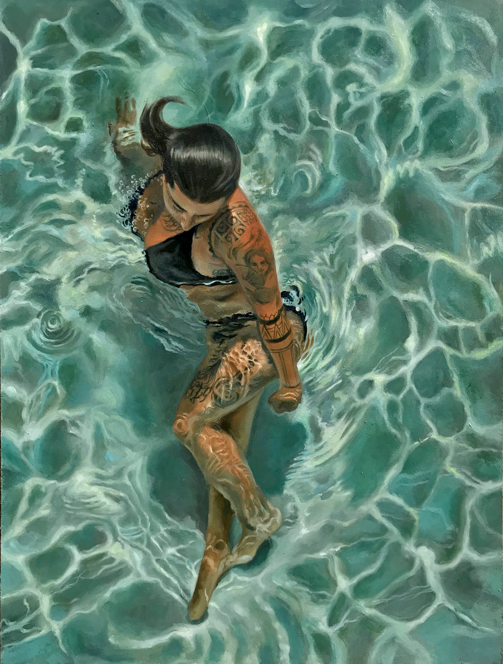 Jhade, 8”x10”, Oil on Masonite