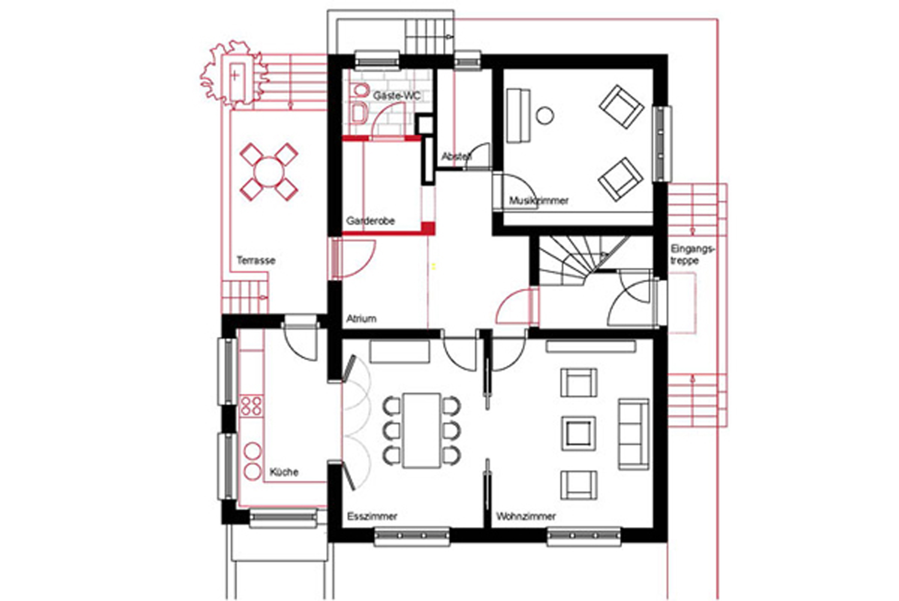 Grundriss Erdgeschoss