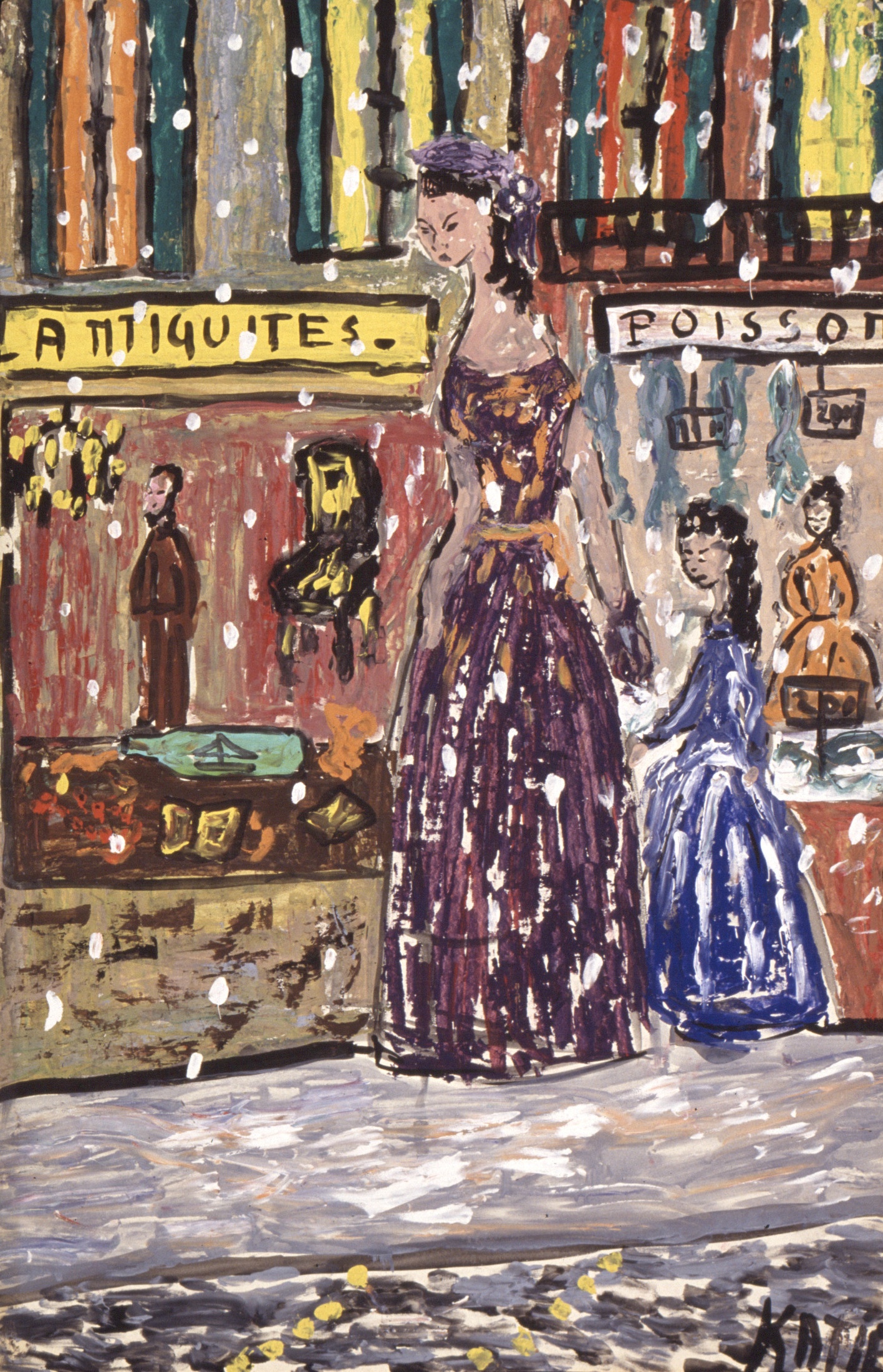 2 Women Window Shopping