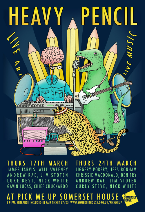 Heavy Pencil Poster Pick Me Up Somerset House
