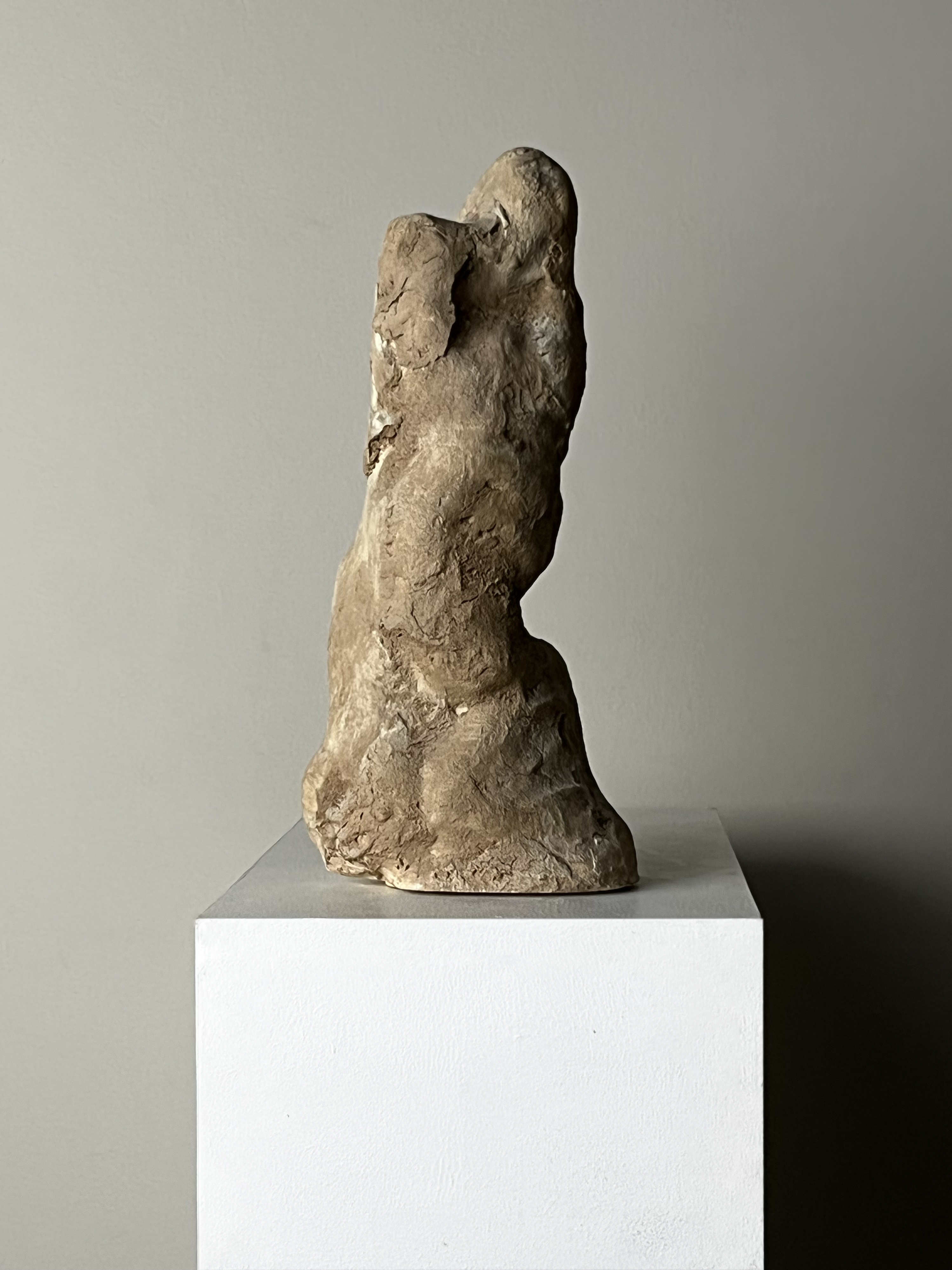 She/Her/Gone, 2021, Clay, 10 x 10x 40 cm