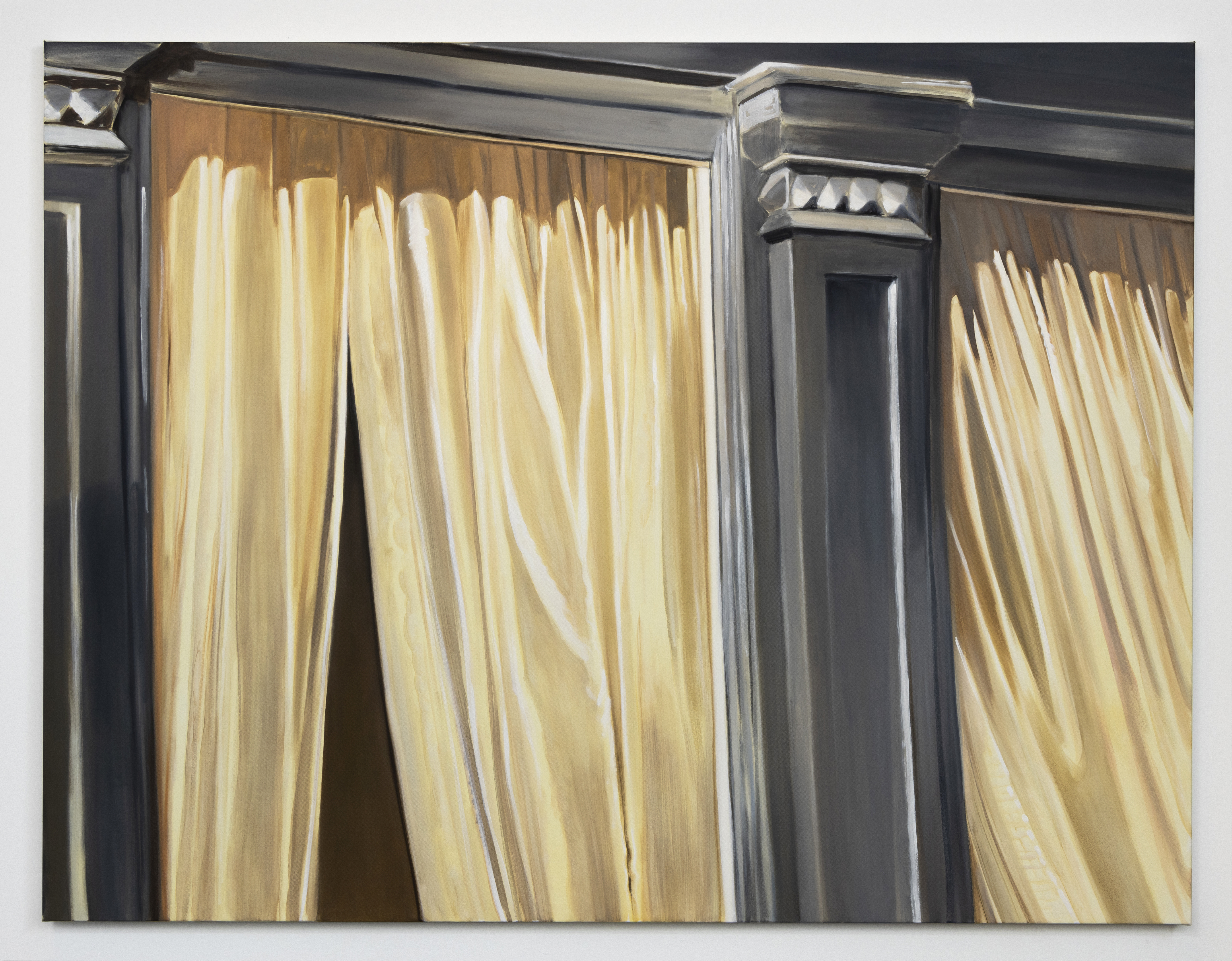 Aglaé Bassens, Sun Struck, 2023, Oil on canvas, 47¼ (H) x 71¼ (W) in.