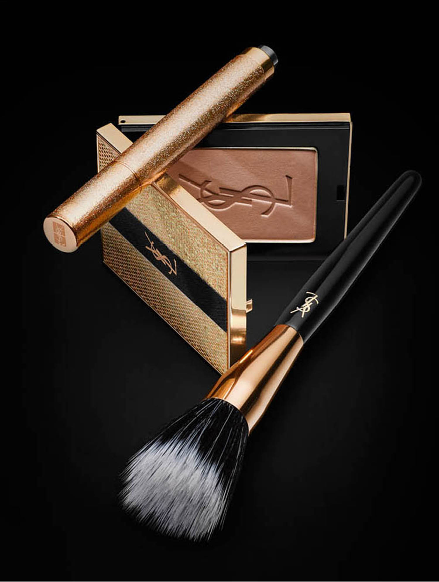 Prop Stylist Sara Wacksman creates a dynamic setting for Tom Ford Beauty