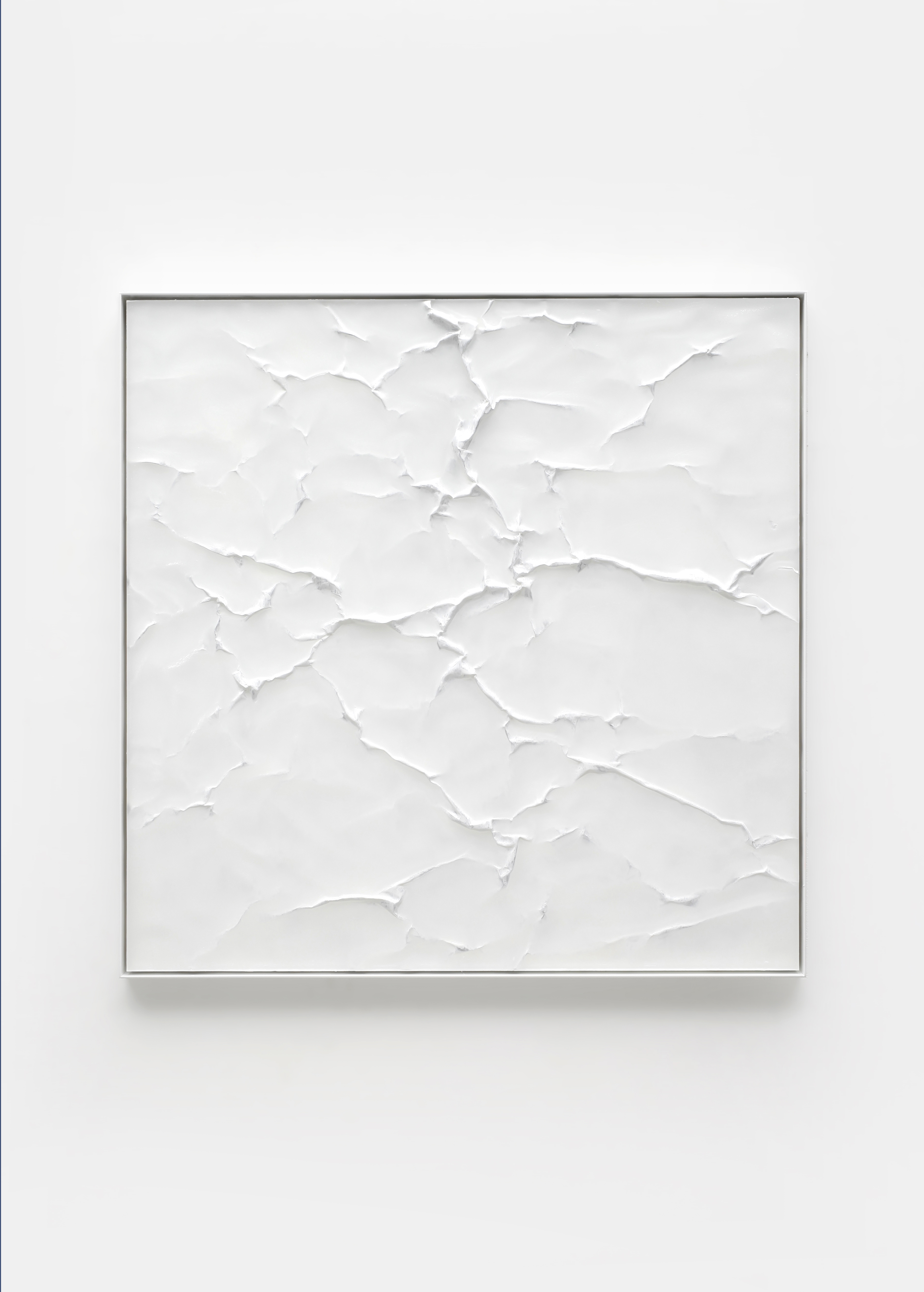 Cessation 12, 2022, mixed media, 85 x 85 x 5 cm