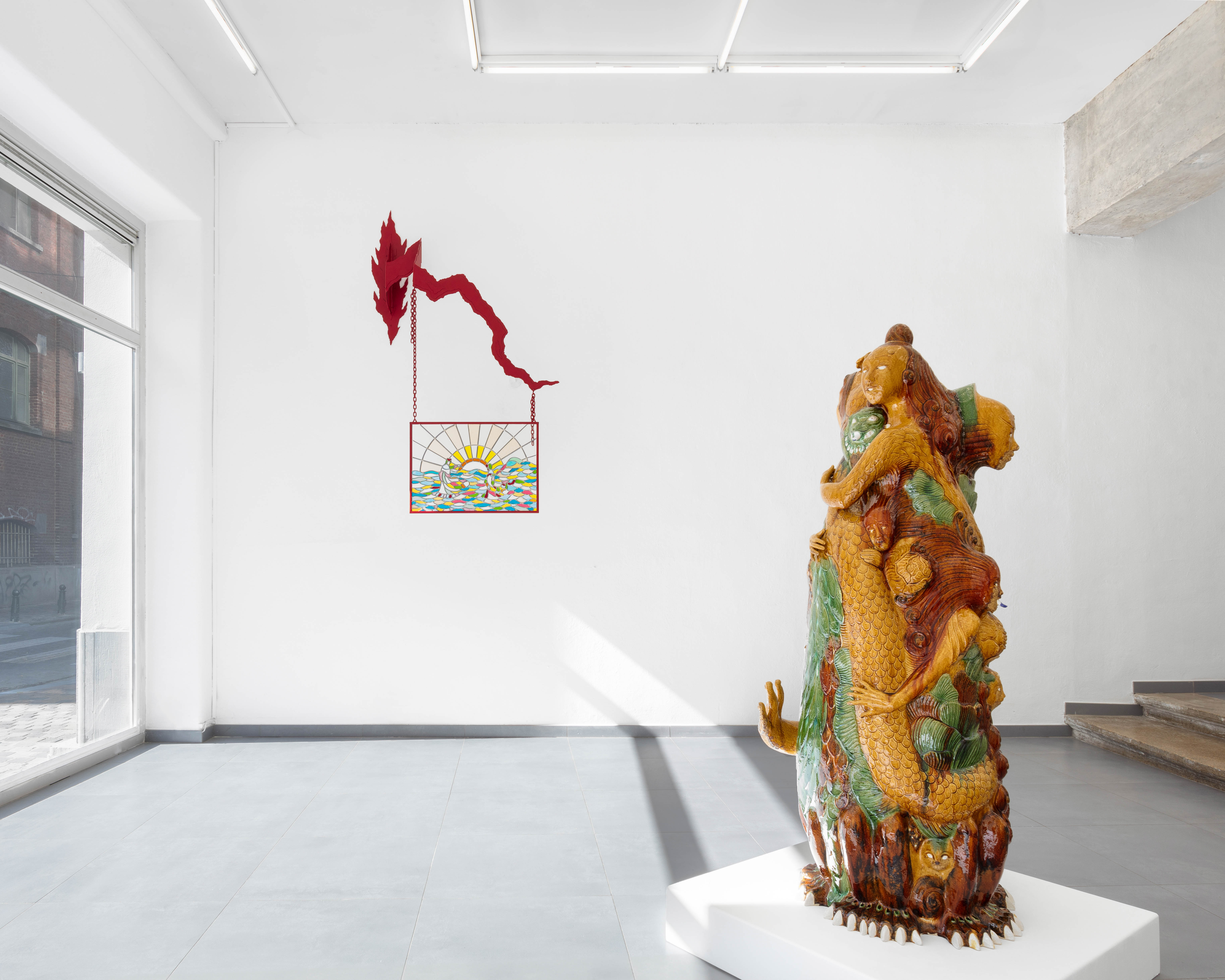 Gratitude Is A Colored Vessel (installation view, Ballon Rouge)