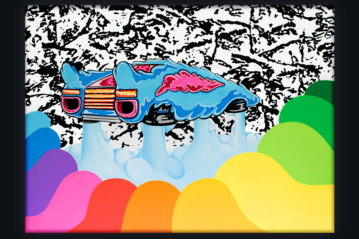 GEELY AUTOMOBILE | MOBILITY 2100 | ACRYLIC ON CANVAS | PARIS