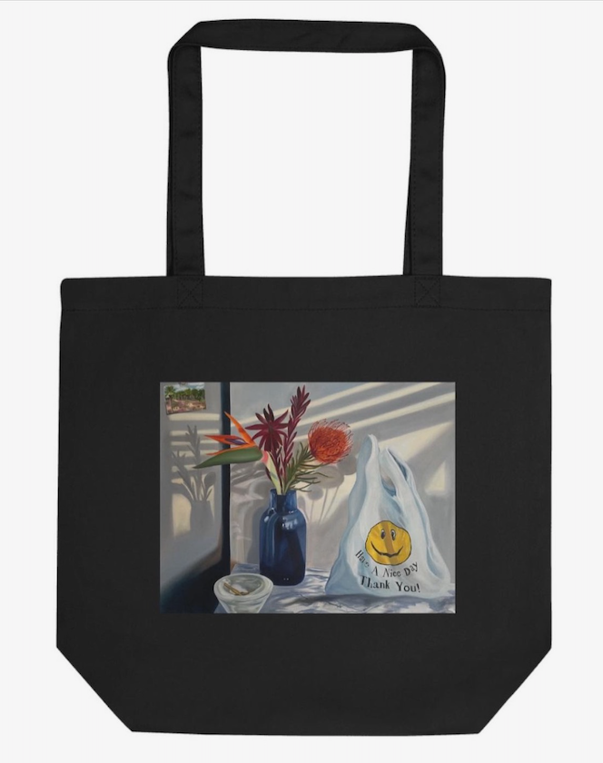 Tote bag // black $30