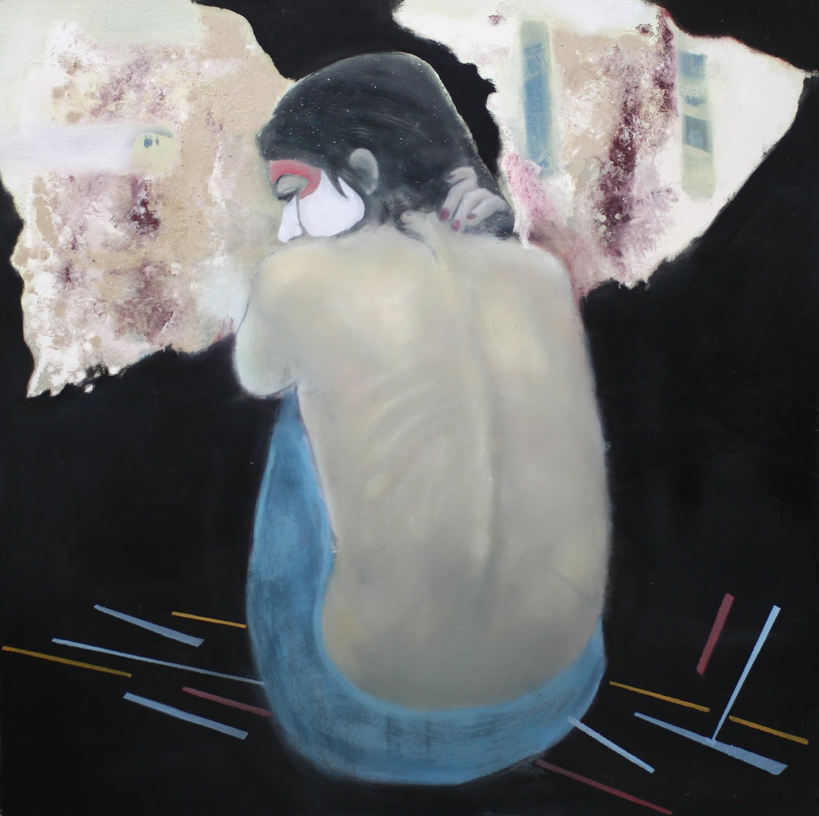 Untitled, oil on canvas, 140 x 140 cm, 2011 