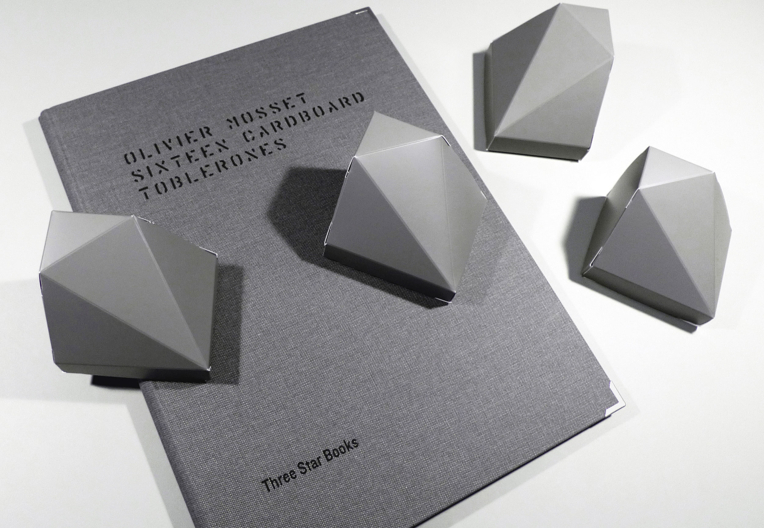 Sixteen Cardboard Toblerones