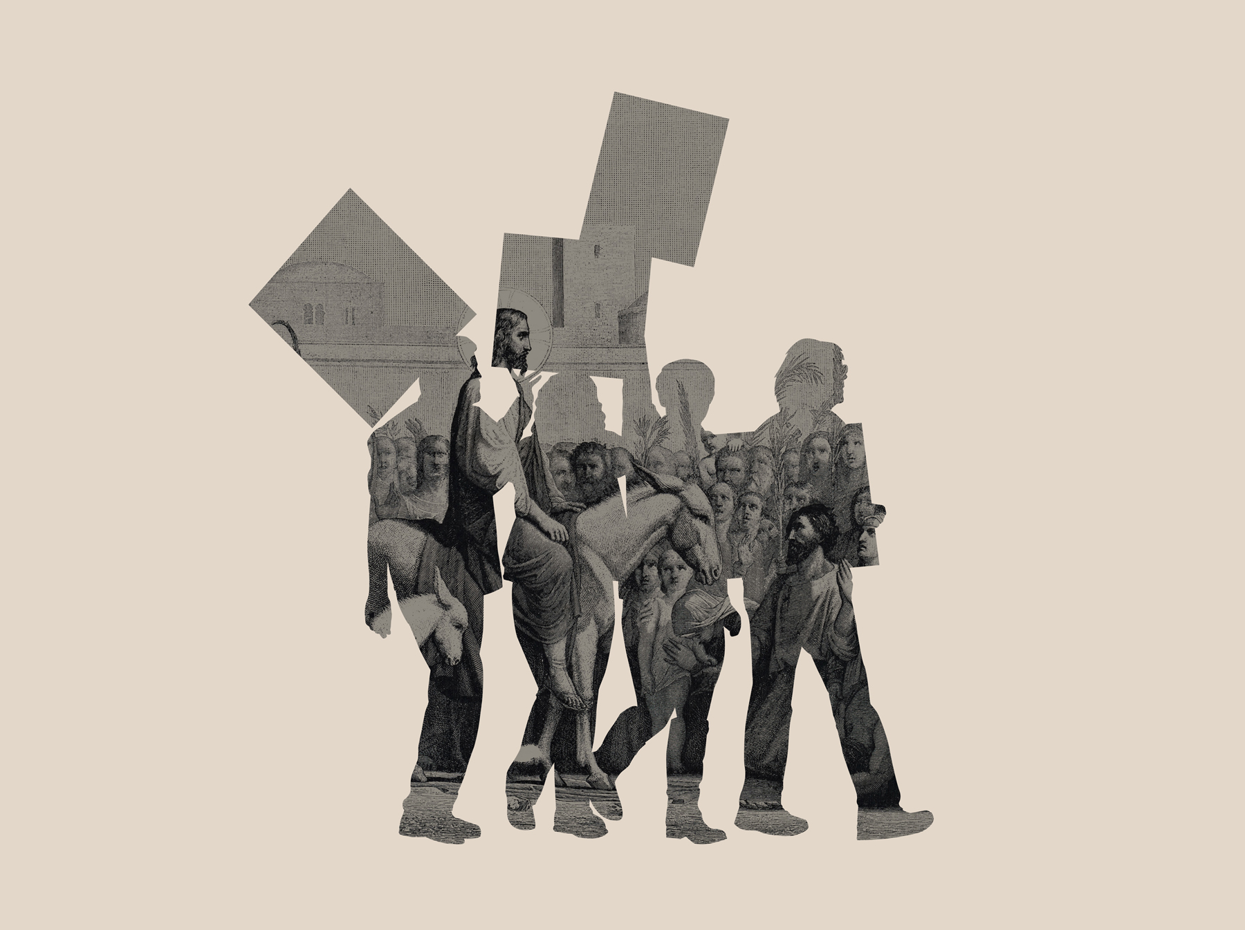 13/04/2025 The New York Times - Palm Sunday Was a Protest, Not a Procession  / AD: Elana Schlenker