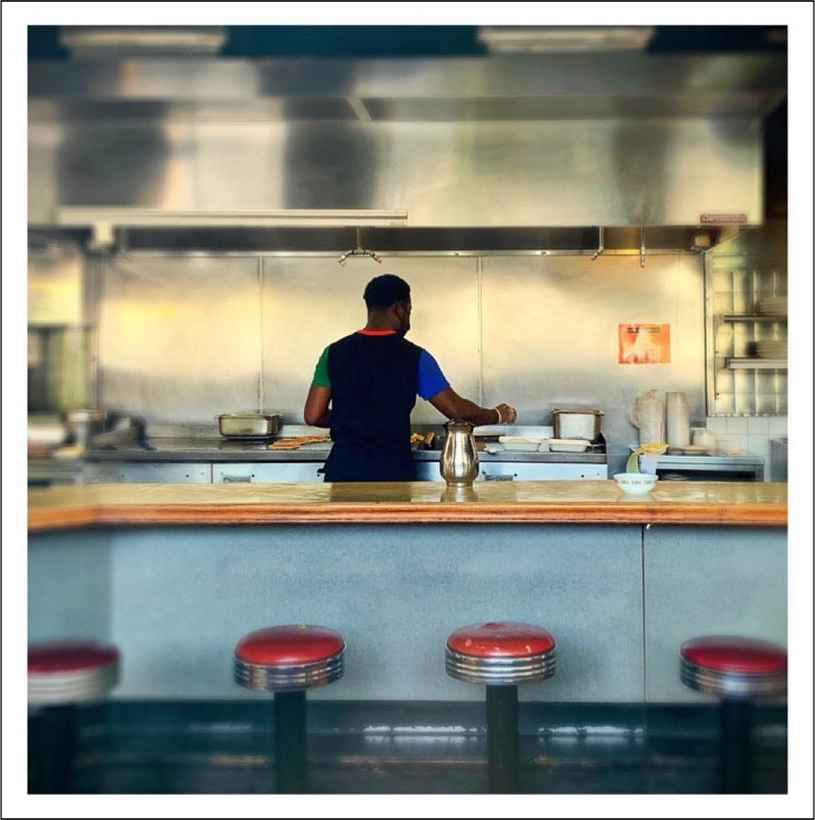 florida avenue grill sunday morning through the takeout window power of place / Florida Avenue Grill / September 6, 2020 / Photo: Donna Merz @dcgrist