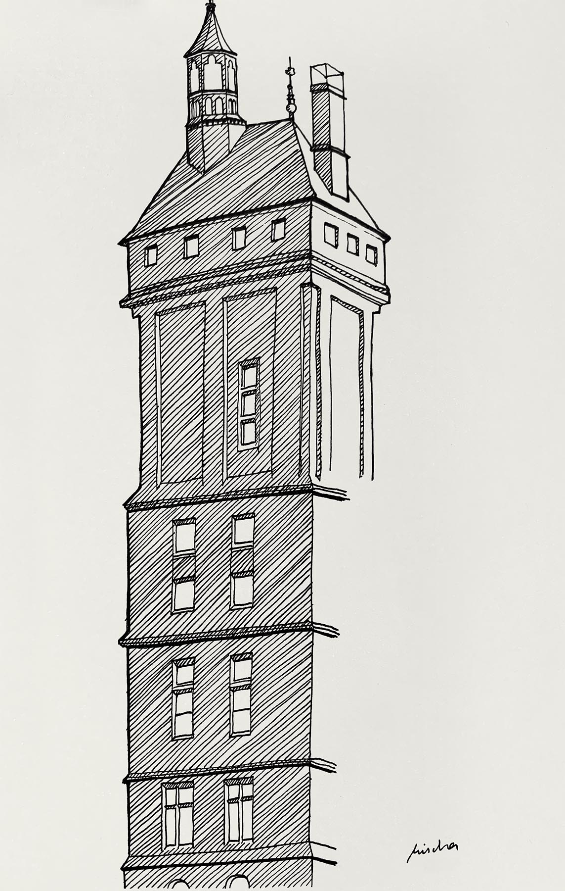 Conciergerie, ball pen