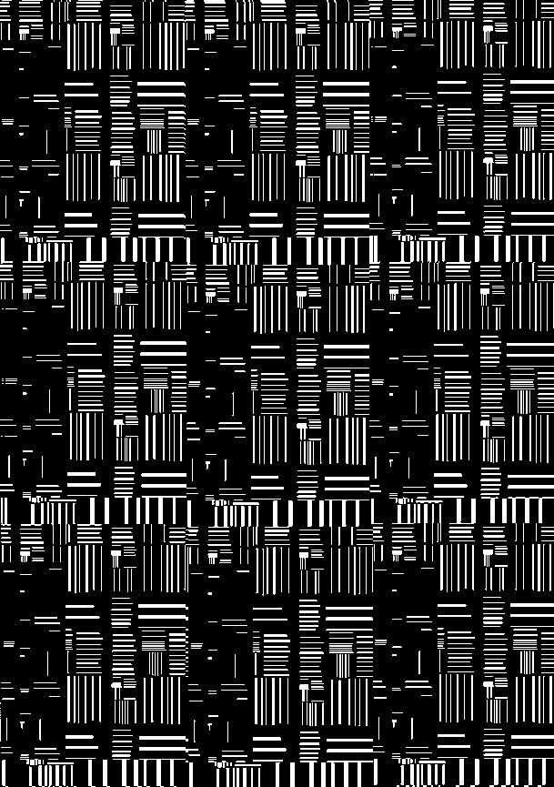 "Bar Codes / 18" Giclée fine art prints on Hahnemühle Watercolour paper / Variable dimensions / Edition of 6