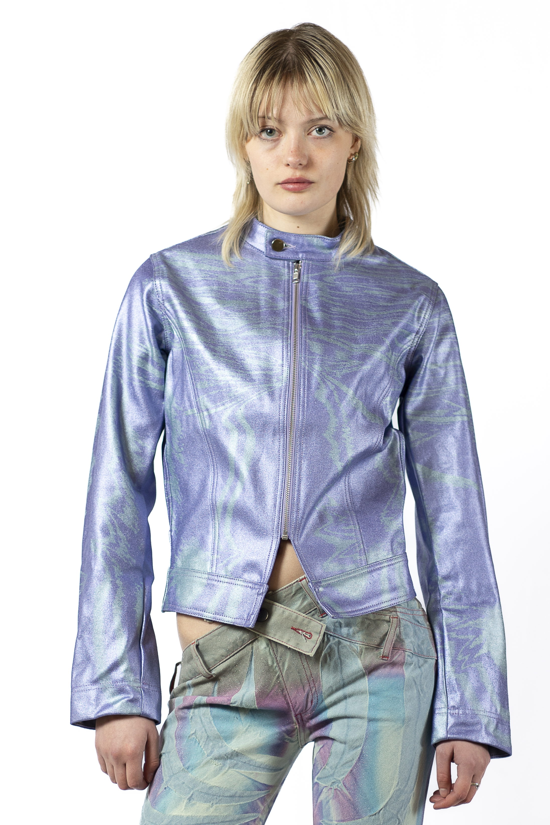 Metallic Racing Jacket £485