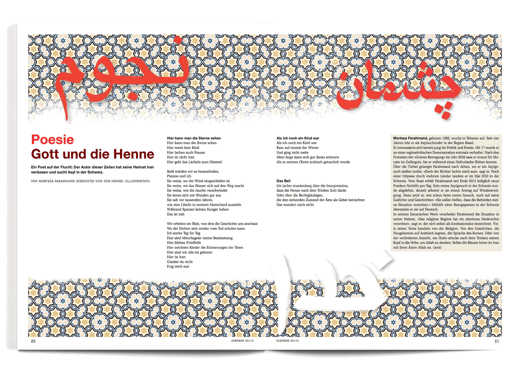 Illustration für das Surprise Magazin Nr 324