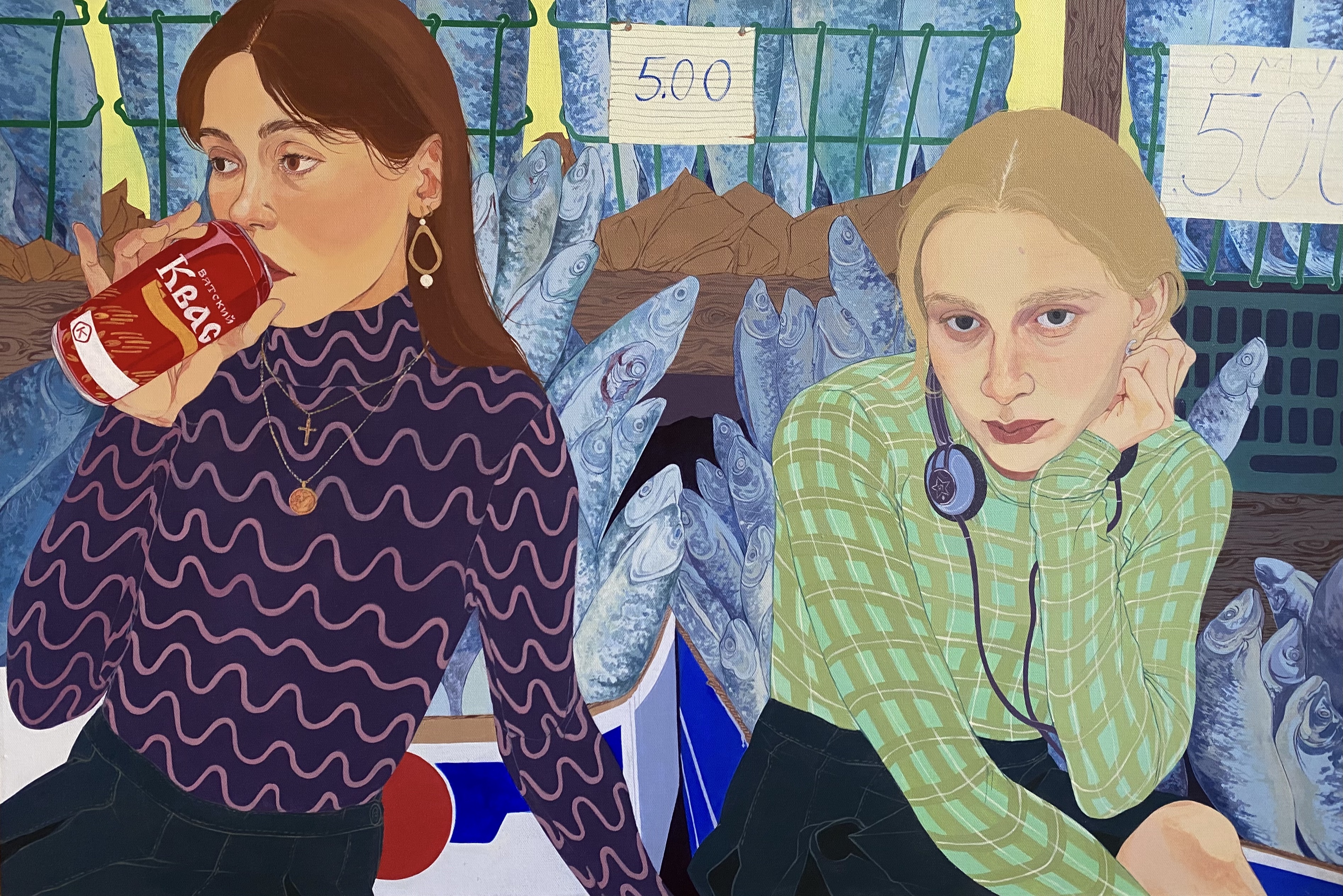 "Metropolitan Transplants at the Fish Market" (2024)