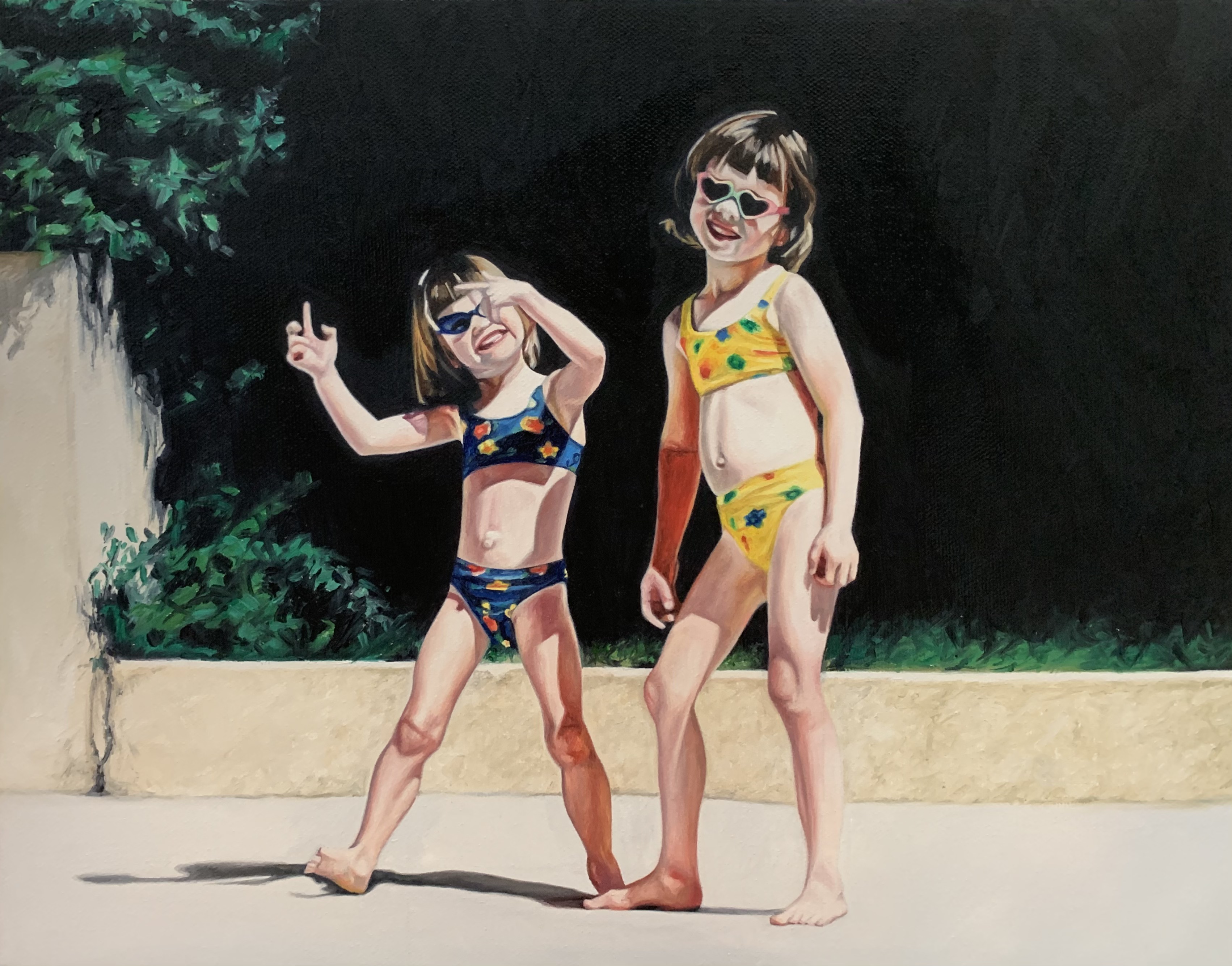 Sisters 2020 Oil on Canvas 11"x14"