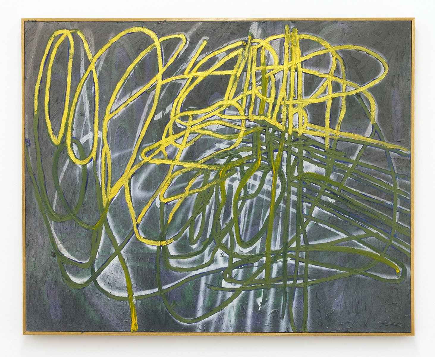 Jan-Henri Booyens, Superconducting quantum interference device (2013) | Oil on canvas, 80 x 100 cm