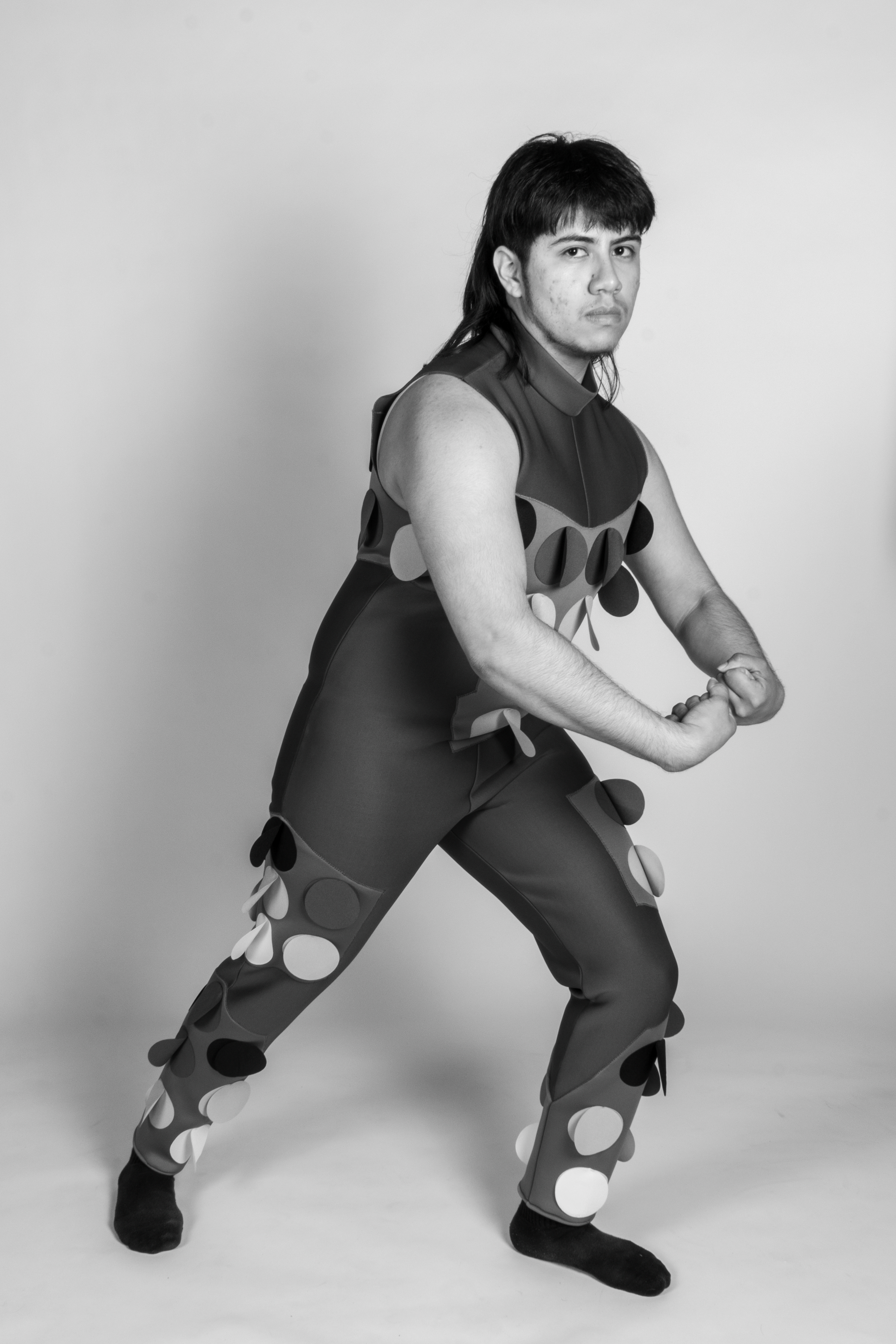 Luchador II Jumpsuit Neoprene, Poplin 2024 Image Credit; Bailey Conant