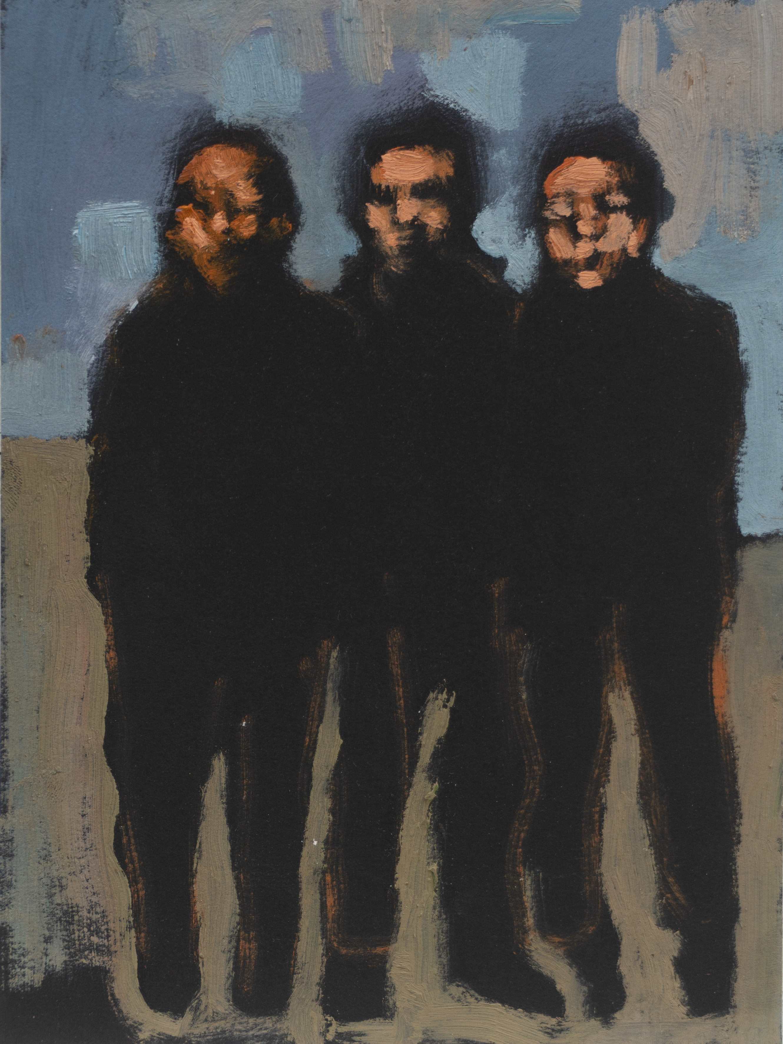 21x15 C.M. Oil on paper