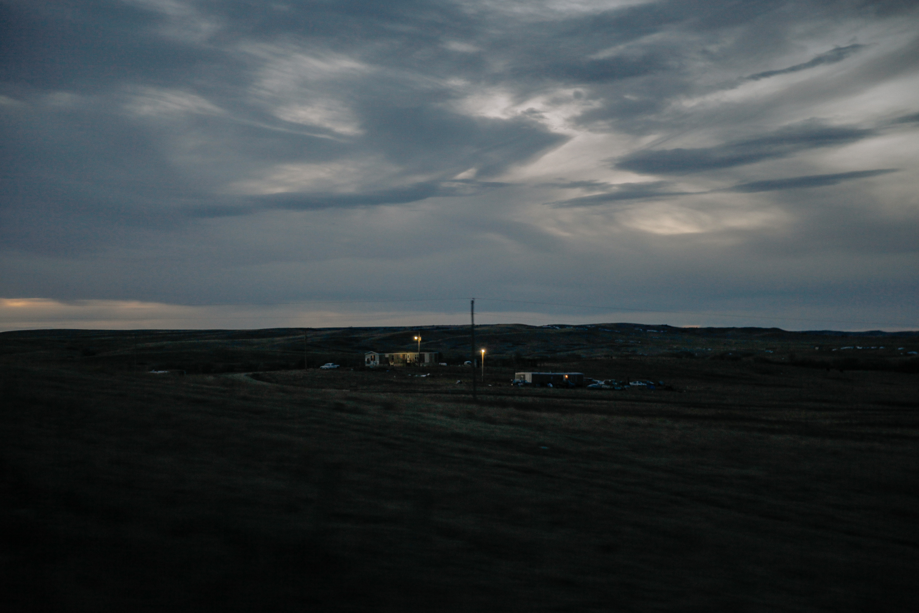 Near Kyle, South Dakota.
