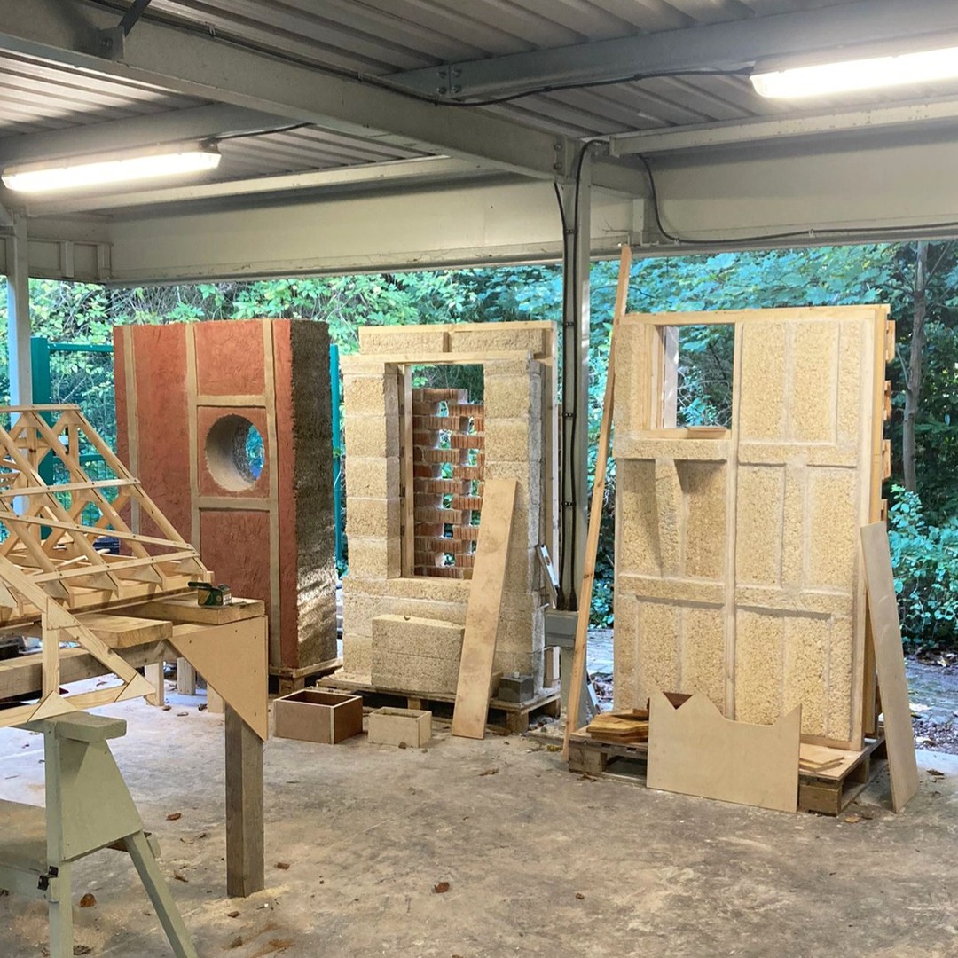 Develop three frames, one for each material for the workshop