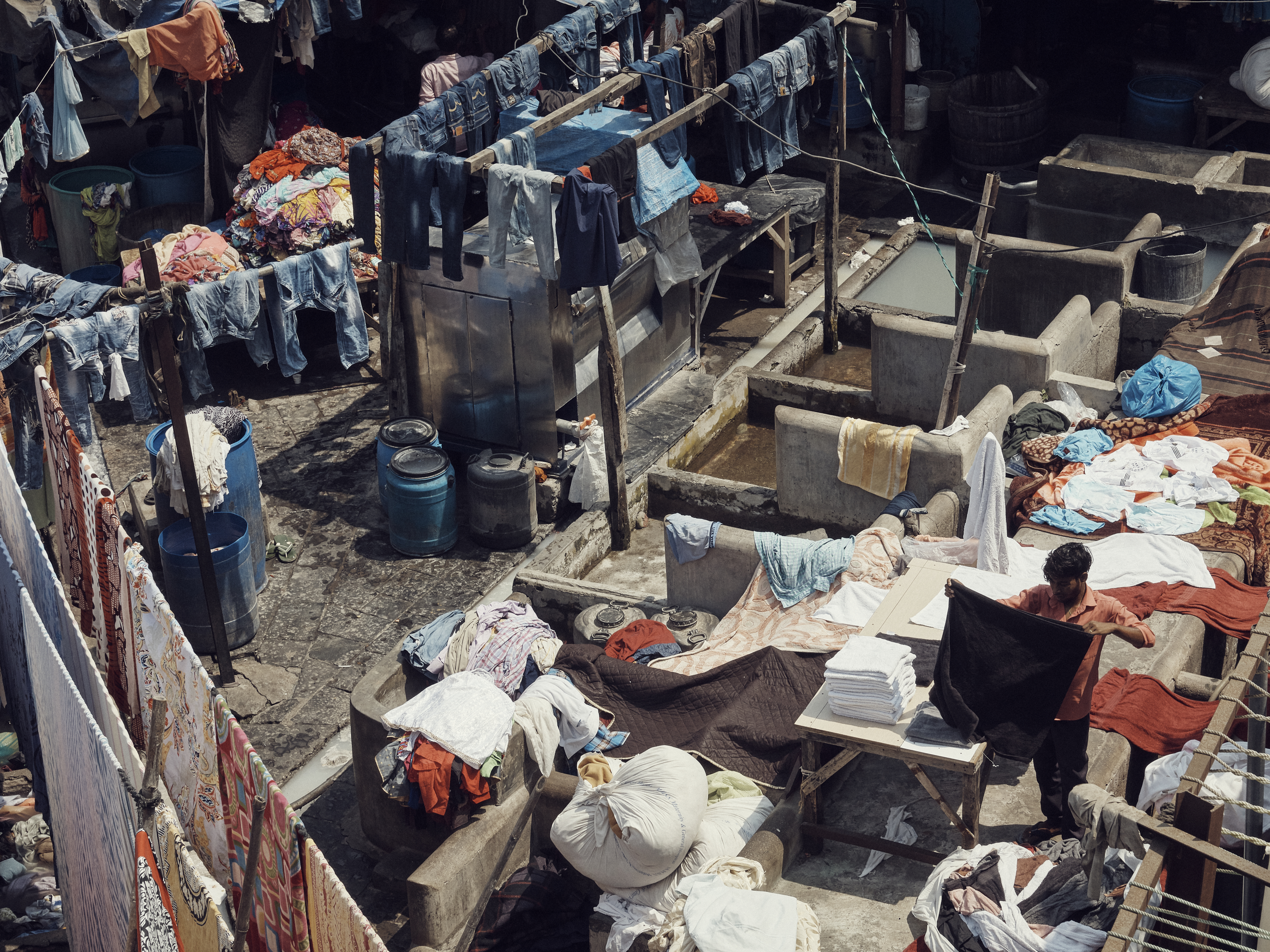 Dhobi Ghat, Mumbai.