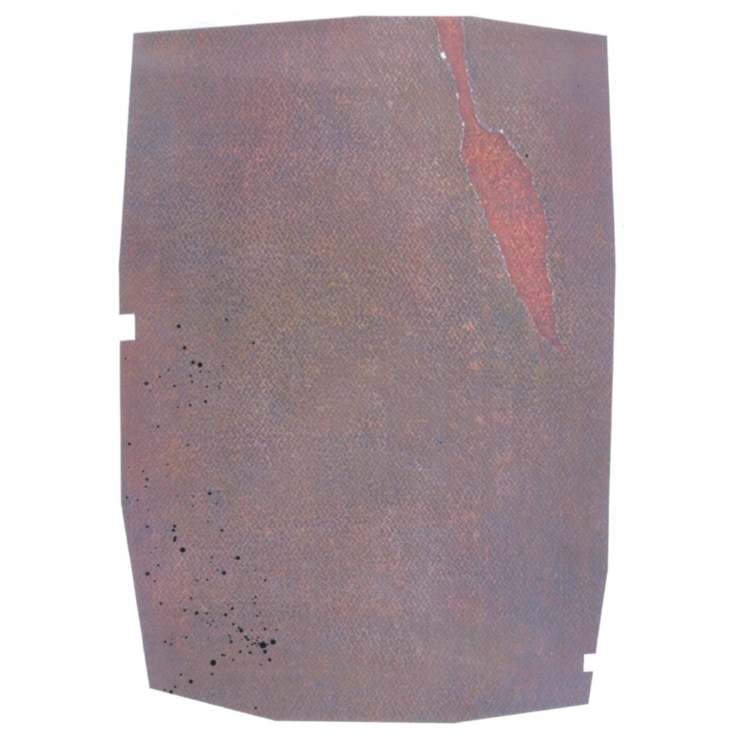 Leaf, 2024. Acrylic and ink on 300gsm paper, A3