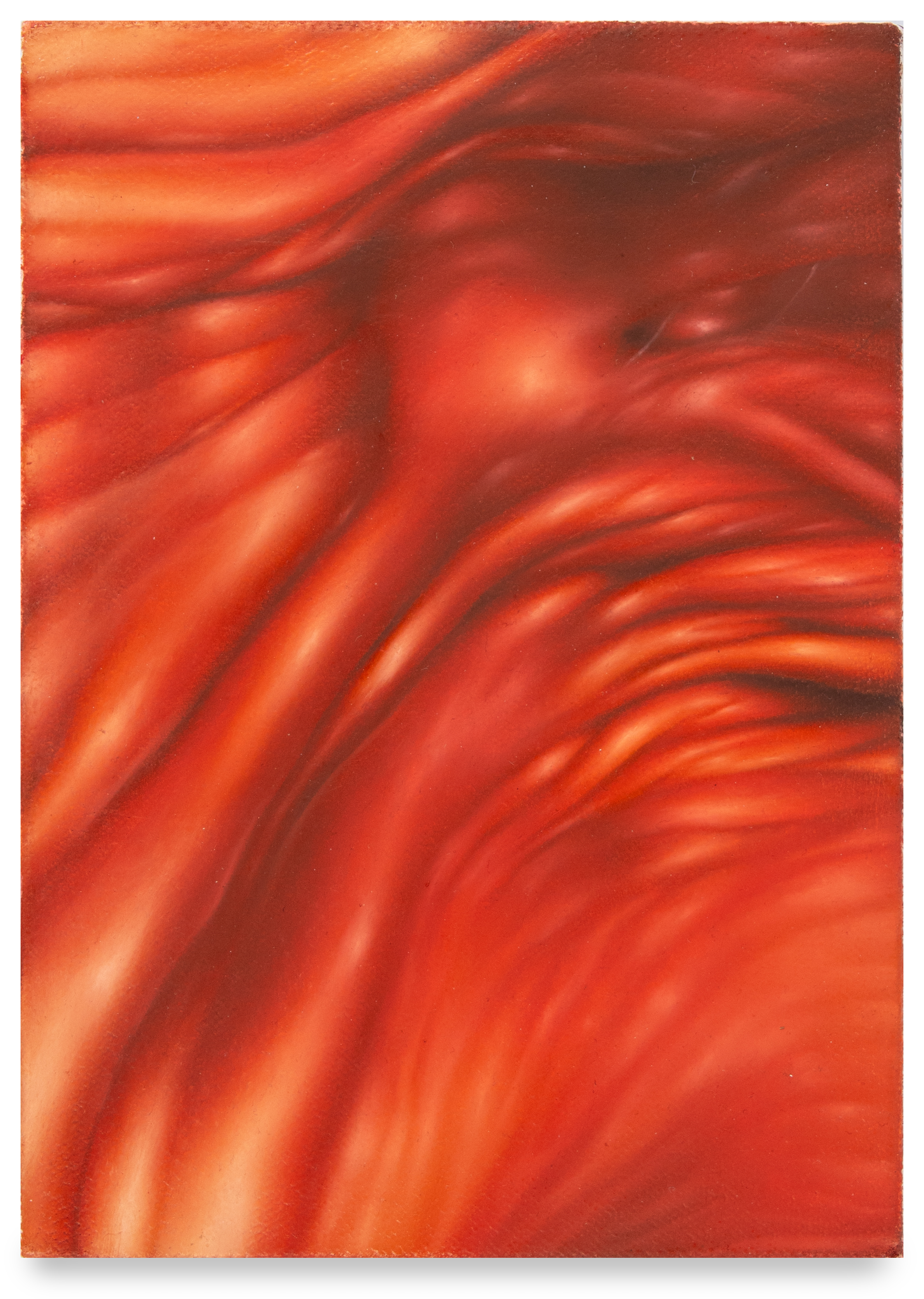 Blink (2024), oil on canvas, 5x7"