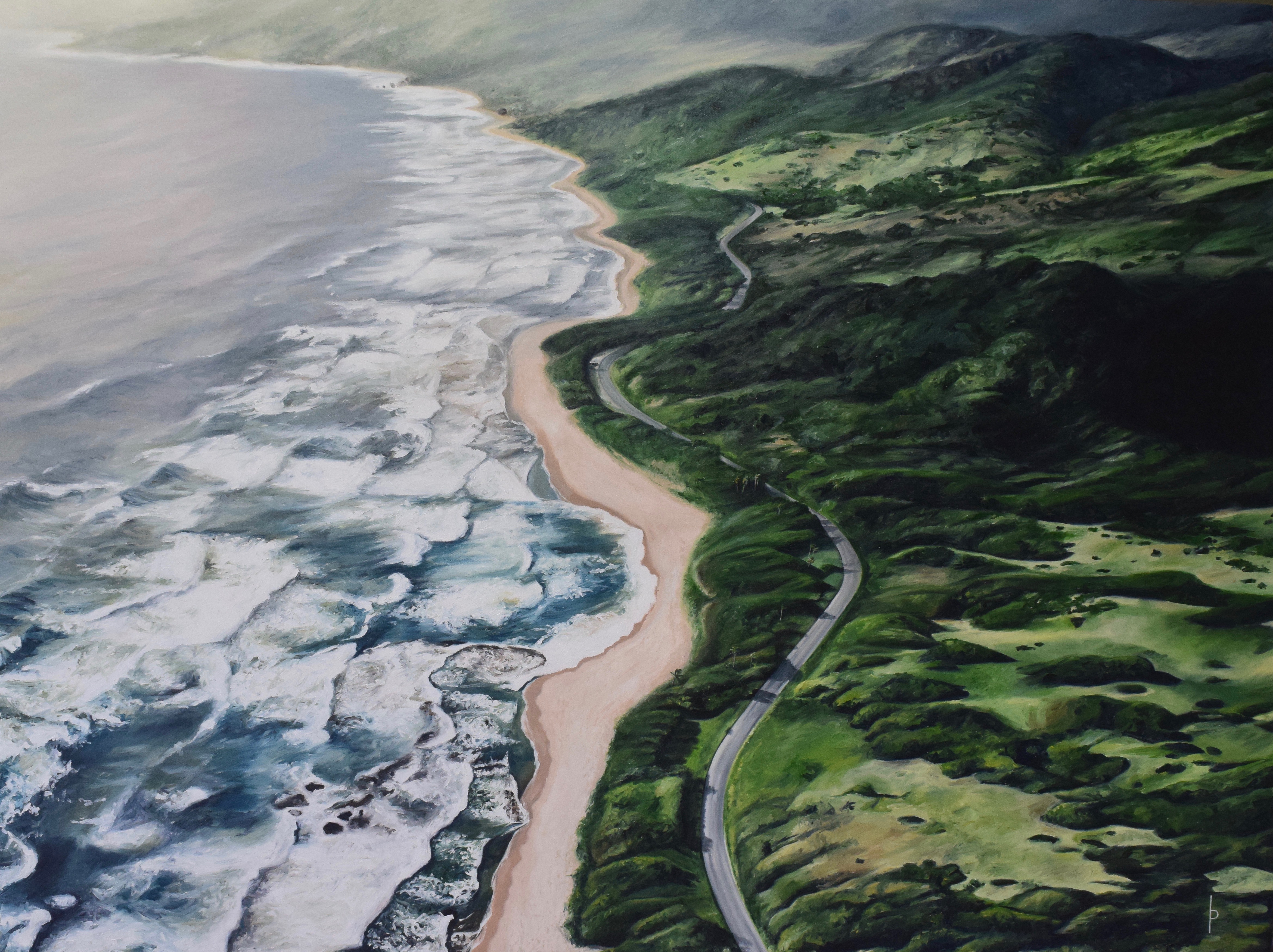 East Coast 2019 Oil on Canvas 34"x48"