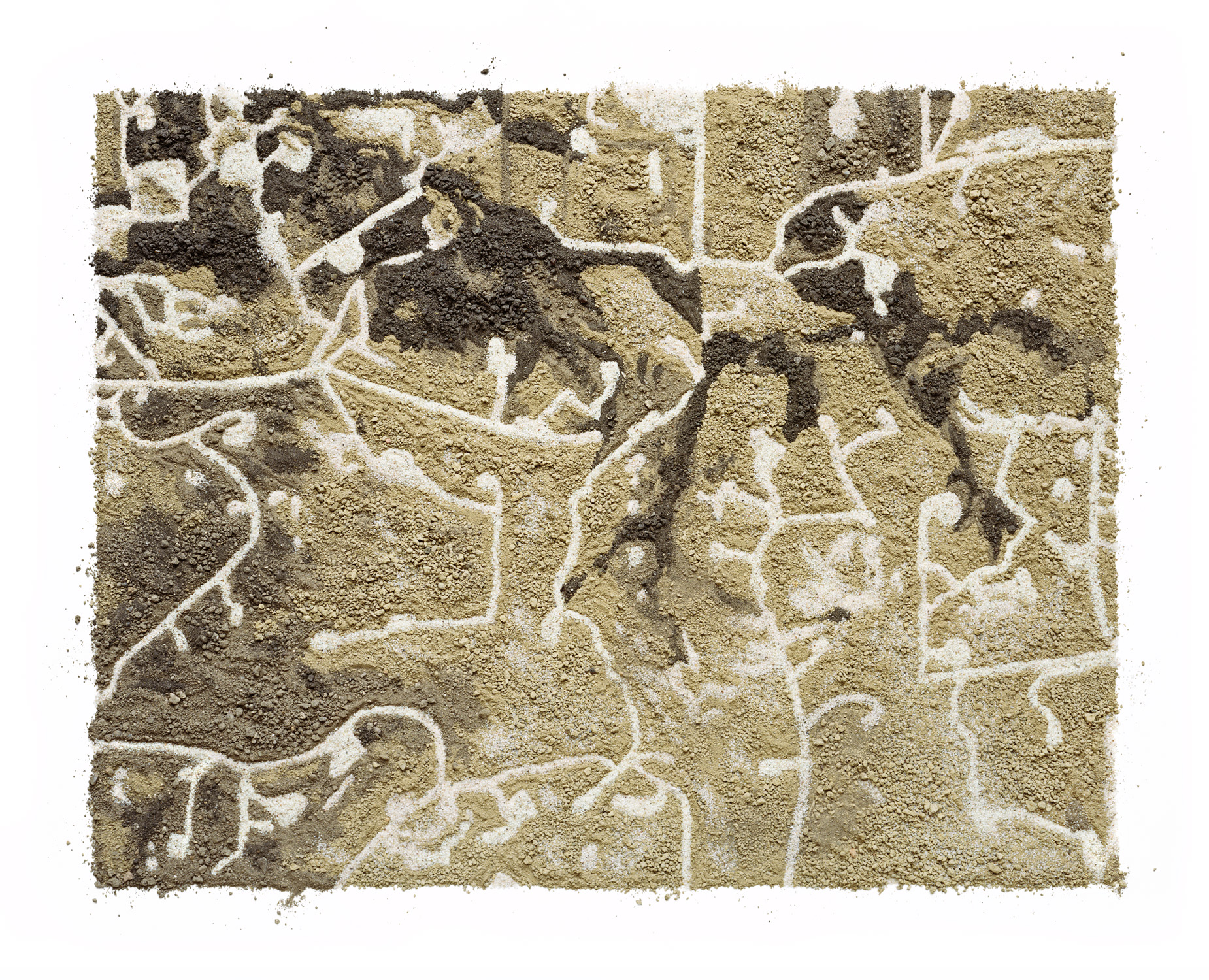 [Notes on Hydraulic Fracturing 1, 2014.   Digital c-type print, 37" x 30”]  