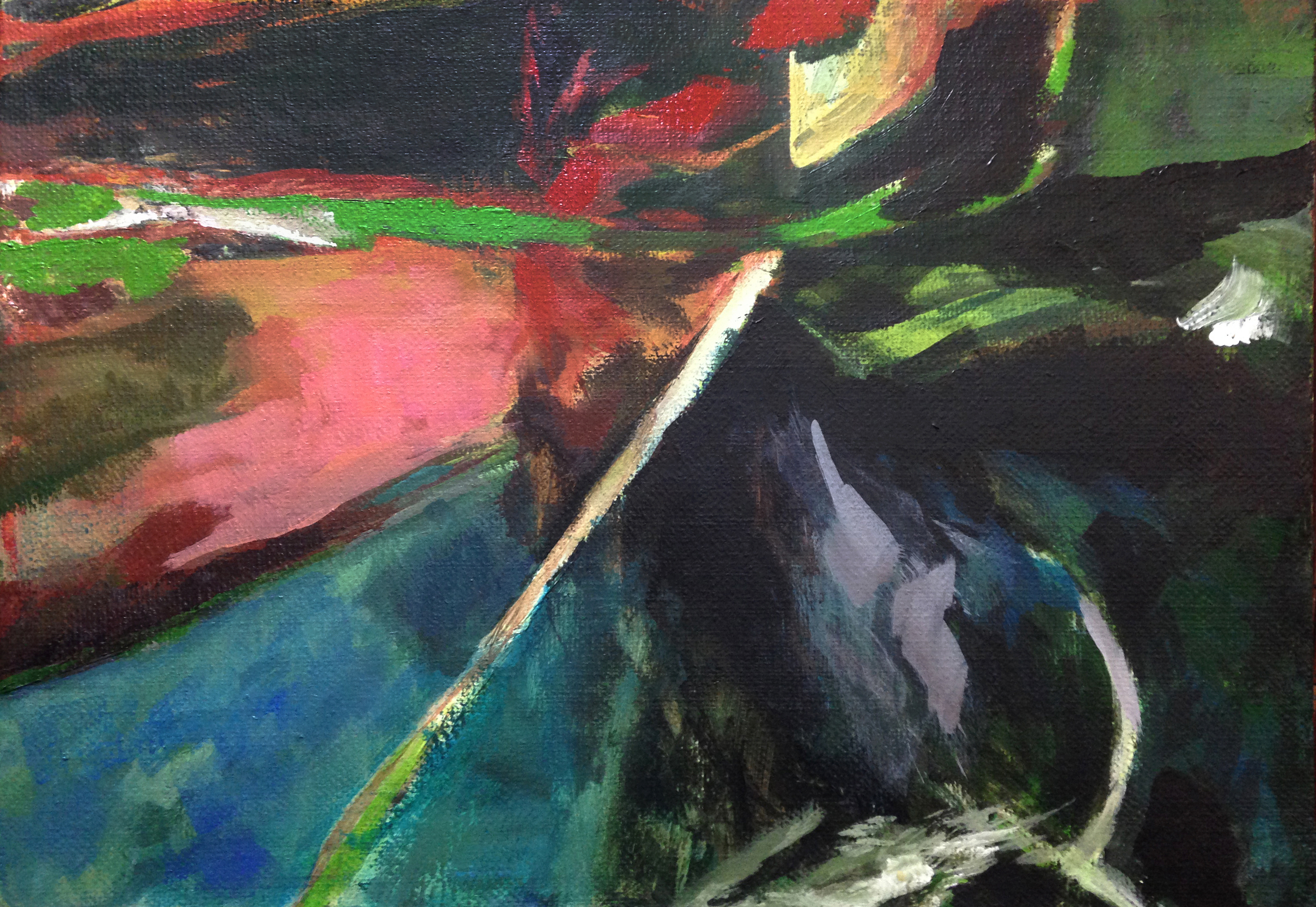 Jardin II  —  70x50 cm