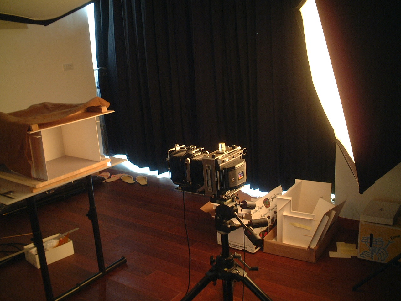 《日光下的靜物》拍攝現場