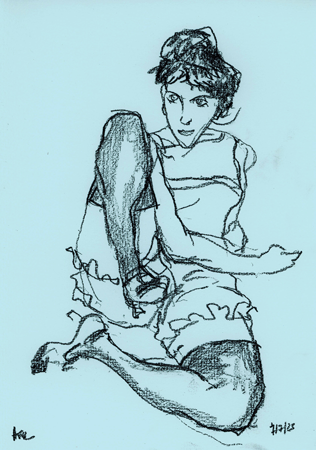 167. schiele sketches 07.07.25