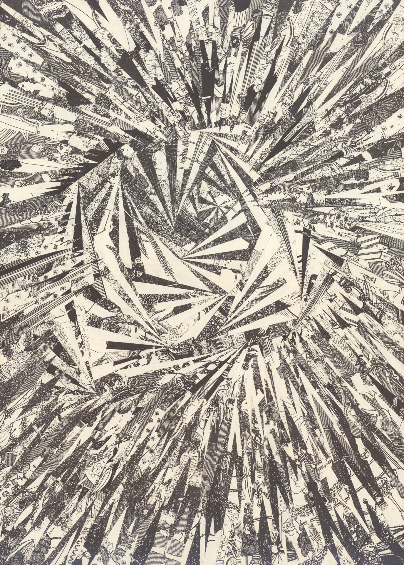 After Aubrey Beardsley 4, 2011, 8.2 x 11.6 inches