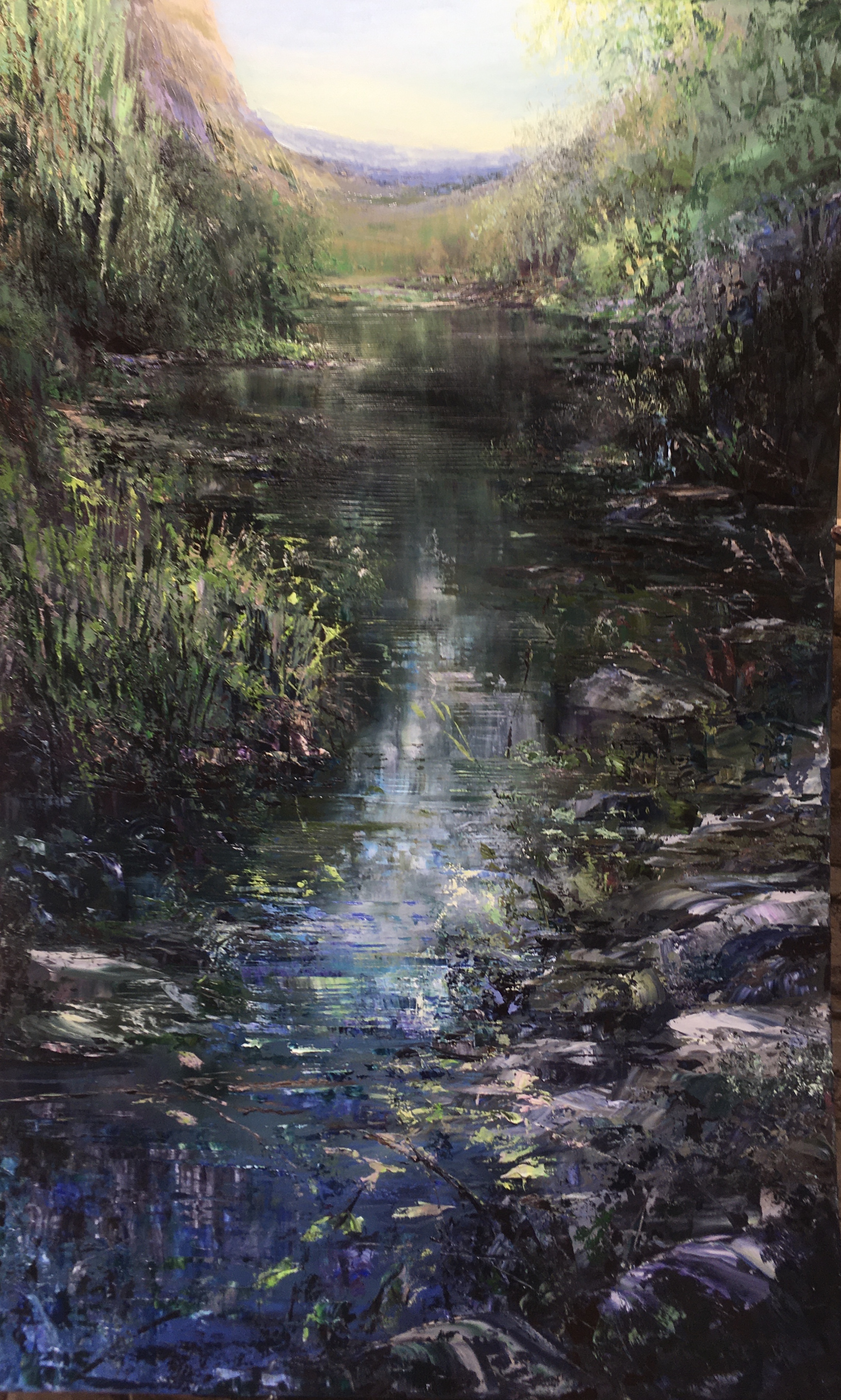 Querencia-Sehnsucht (2/15) Oil on canvas