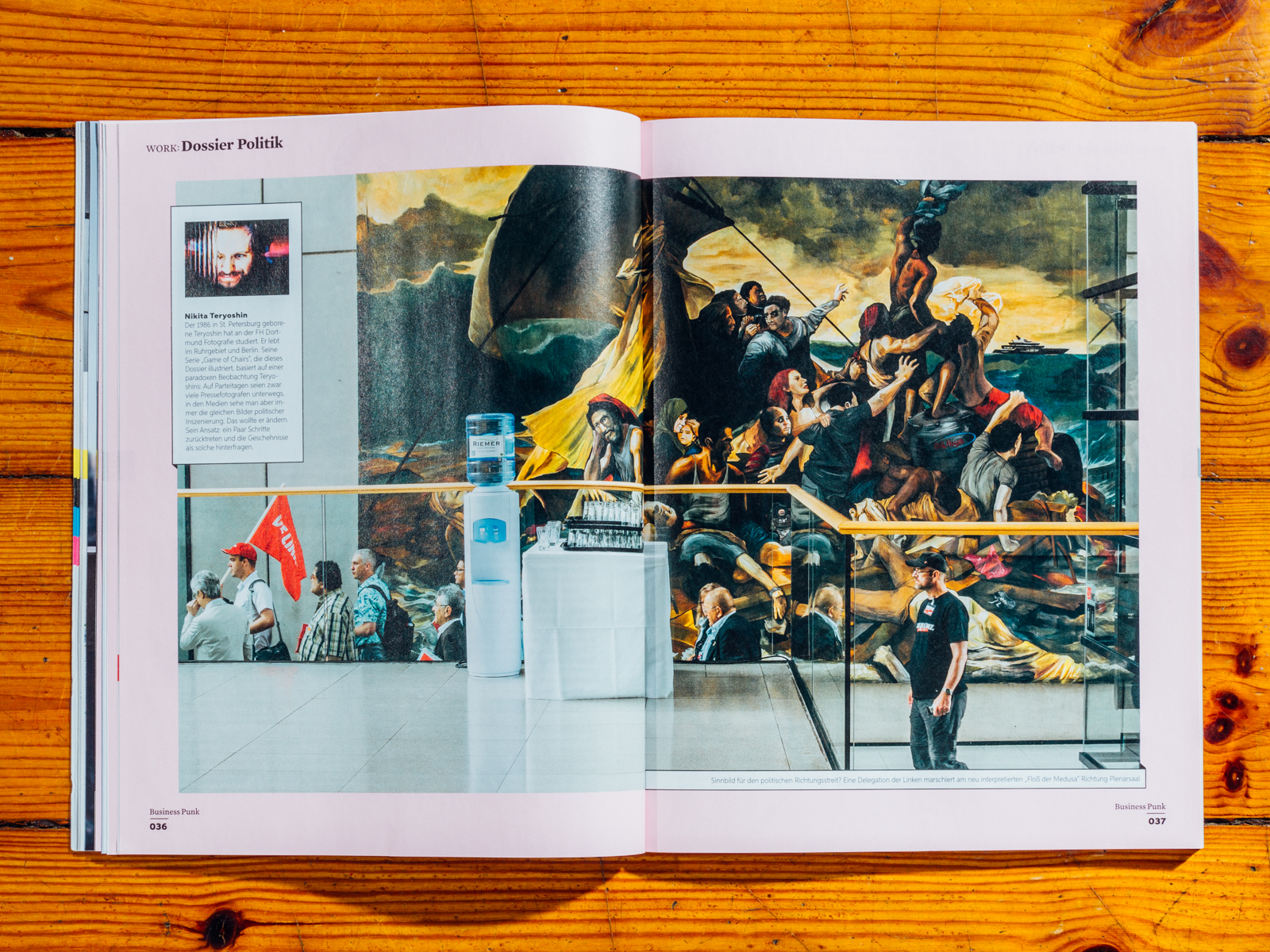 Business Punk / meine freie Strecke &uuml;ber Bundesparteitage bebildert "Dossier Politik" / August 2017