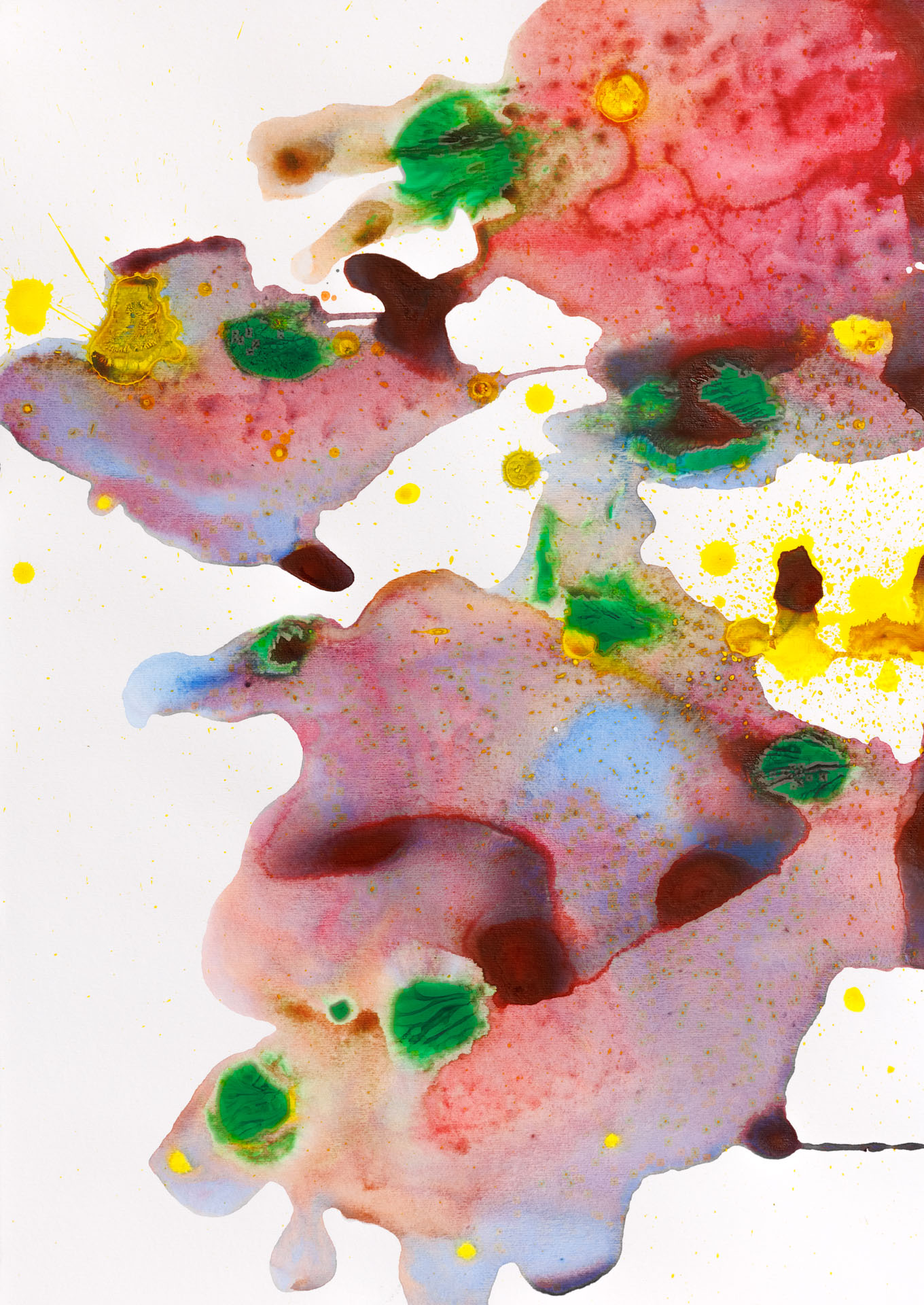 o. T.Acryl auf PapierDIN A2