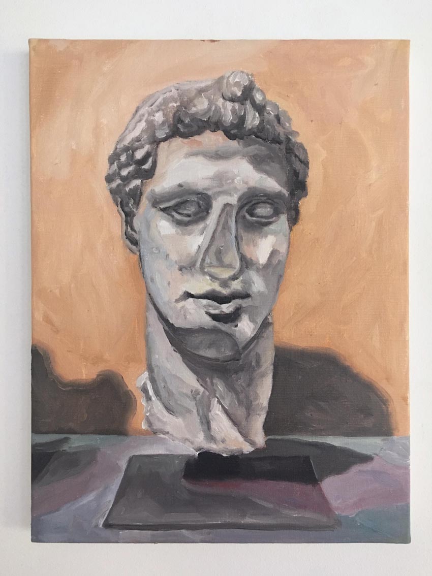 XOXO, Oil on canvas, 30 x 40 cm, 2017