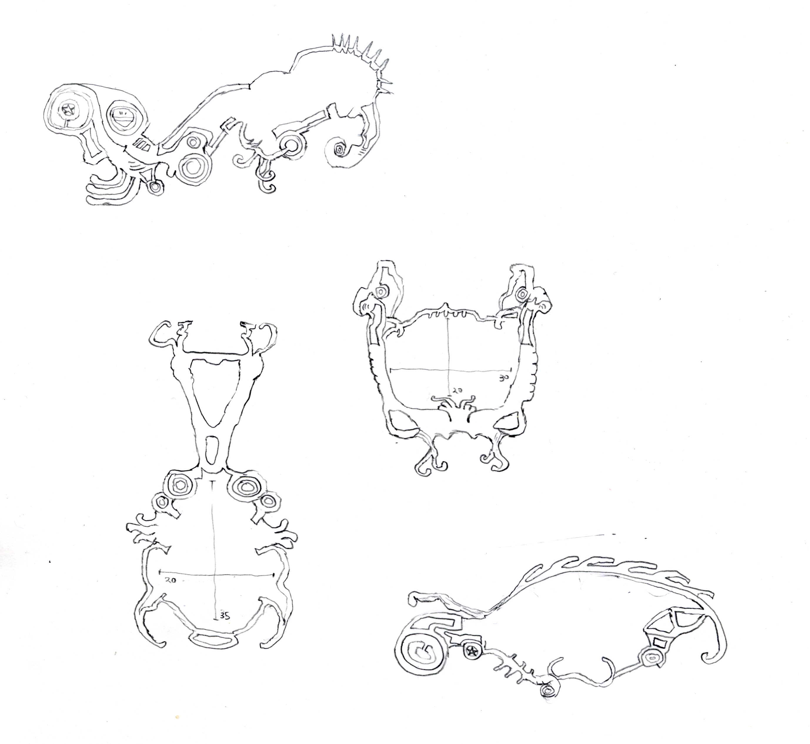sketches of the form