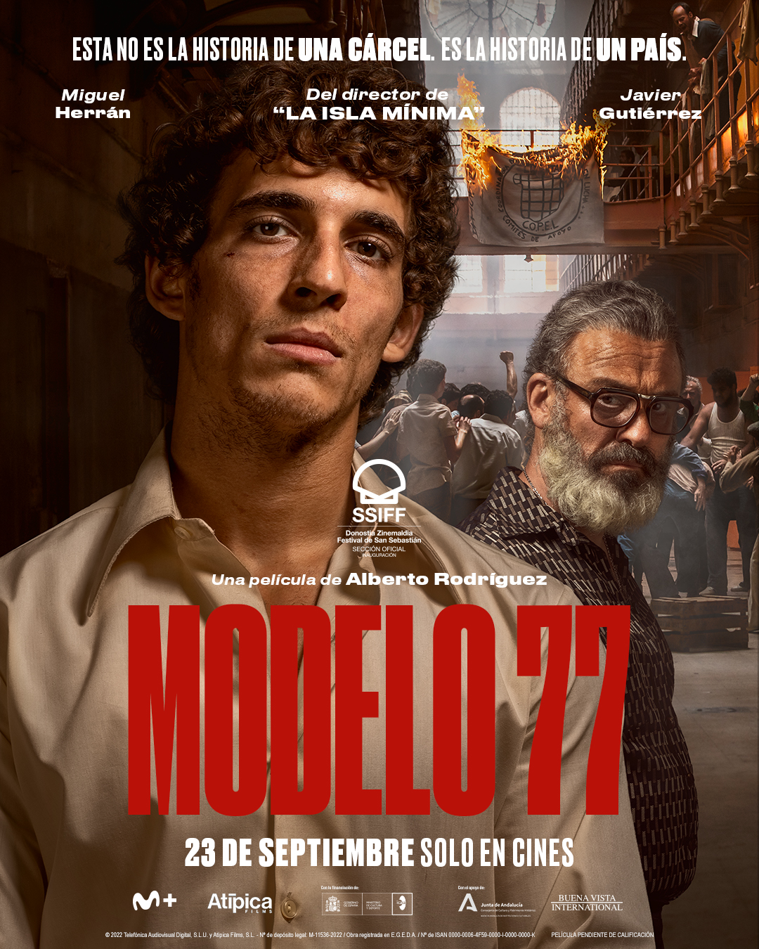 Película MODELO 77_Meritorio attrezista construcción